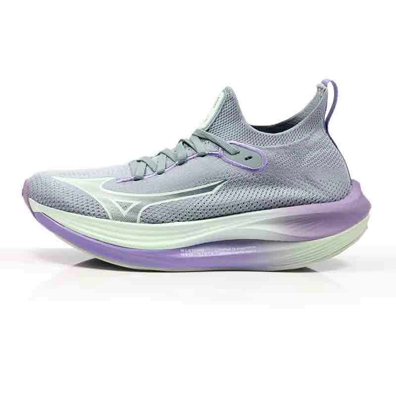 Extra Cushion Running Shoes Mizuno Women's Neo Vista Running Shoe - Citadel/Bay/Paisley Purple