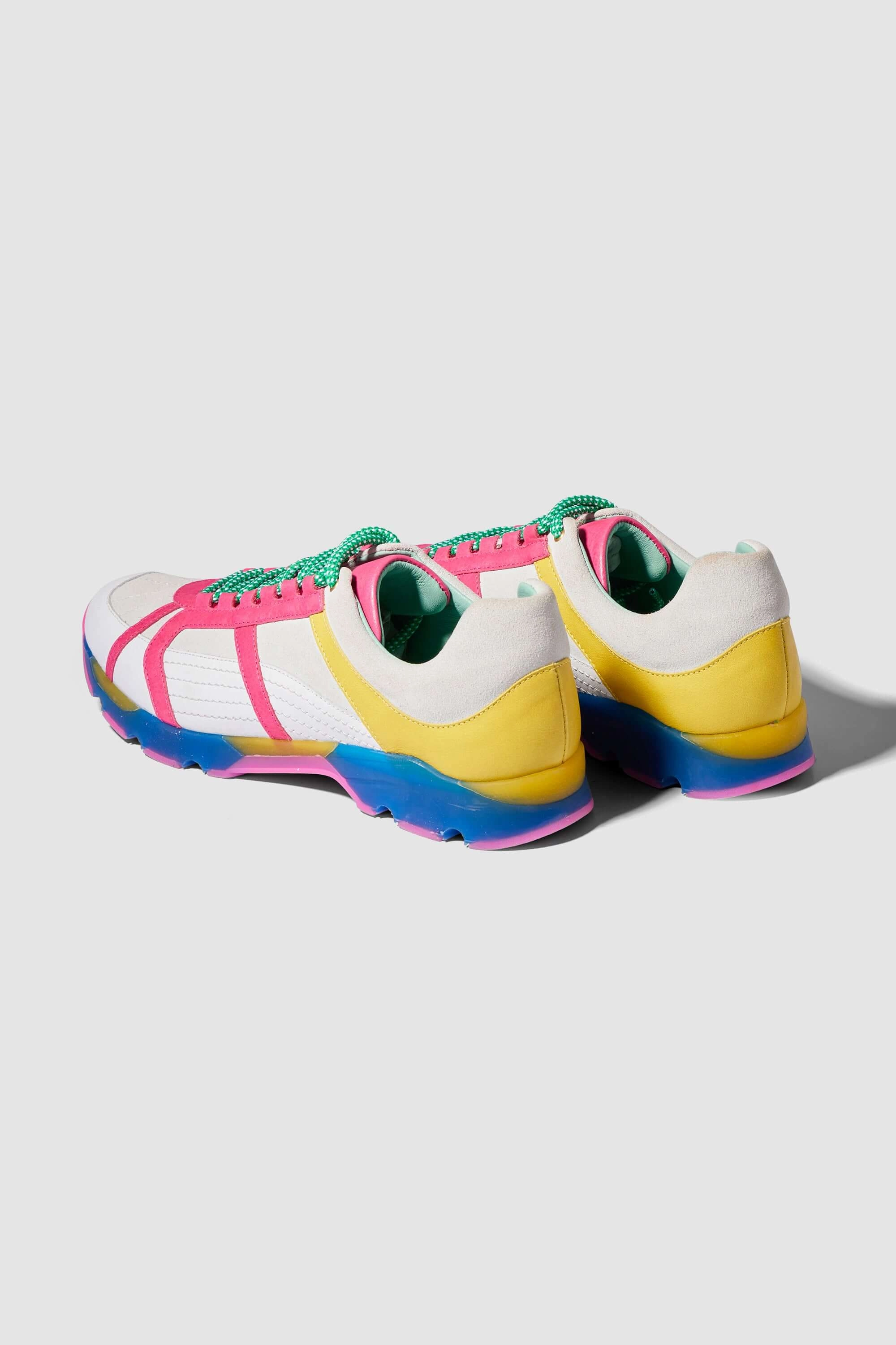 Running shoes in Soft Serve leather Run Tracking Shoes