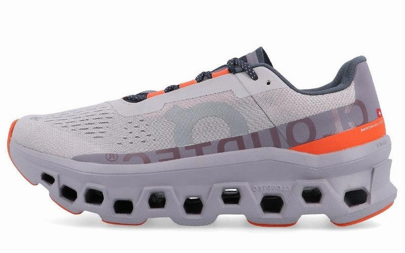 Men's CloudMonster -  PEARL/FLAME Best Running Shoes For Long Distance Running