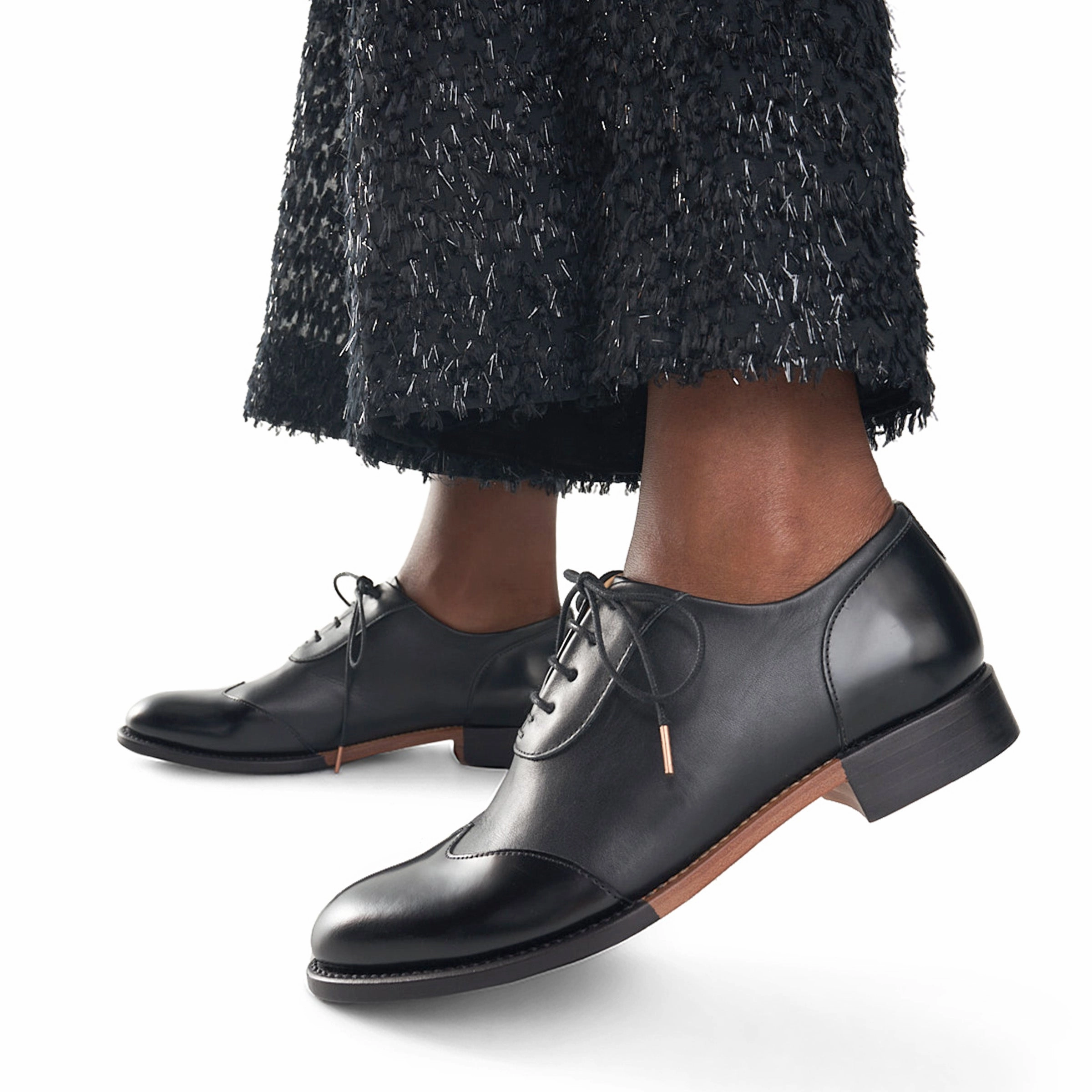 Brown Oxfords Mr. Evans Wingtip