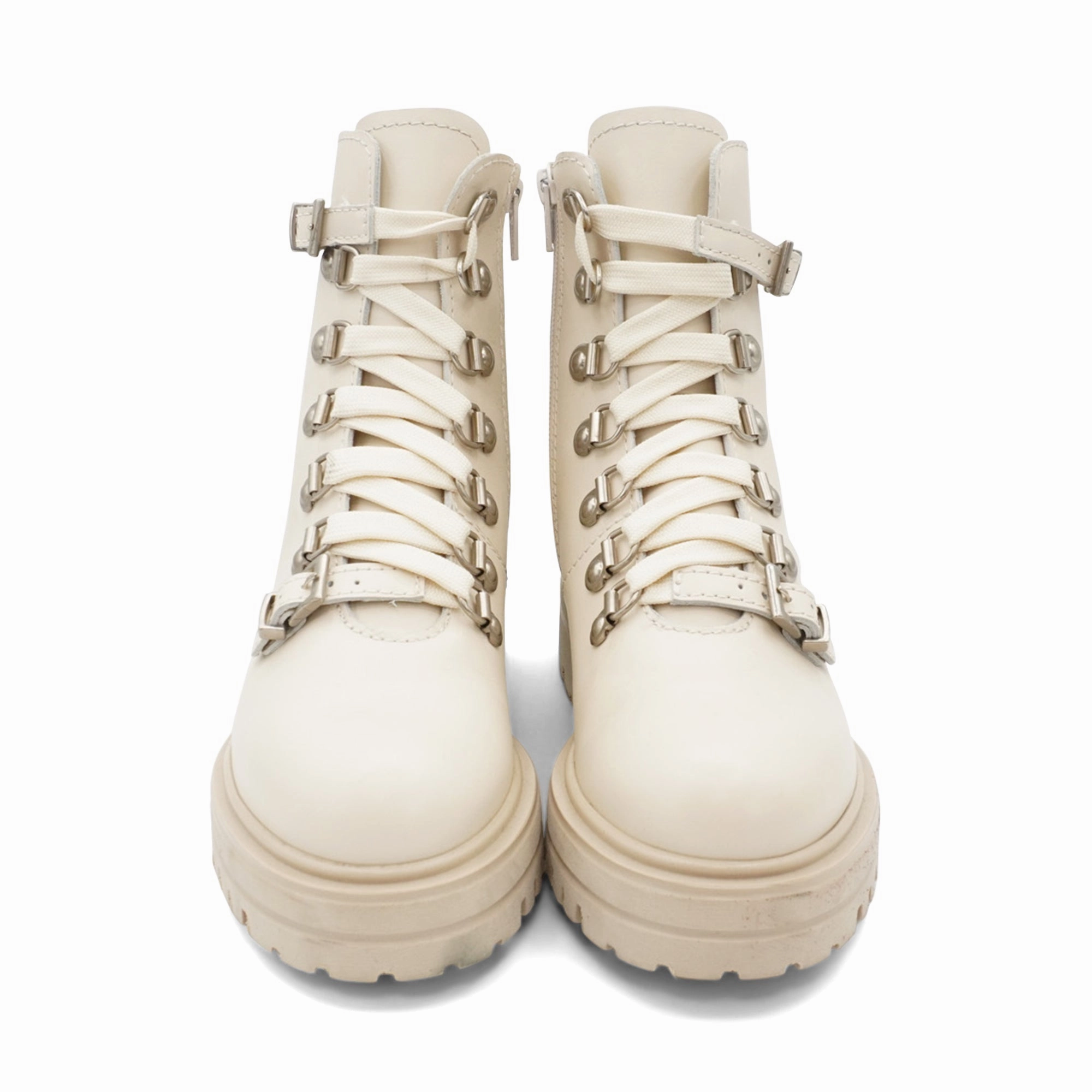 La Canadienne 'Sabel' Combat Boots - Women's 35 Ribbed Combat Boots