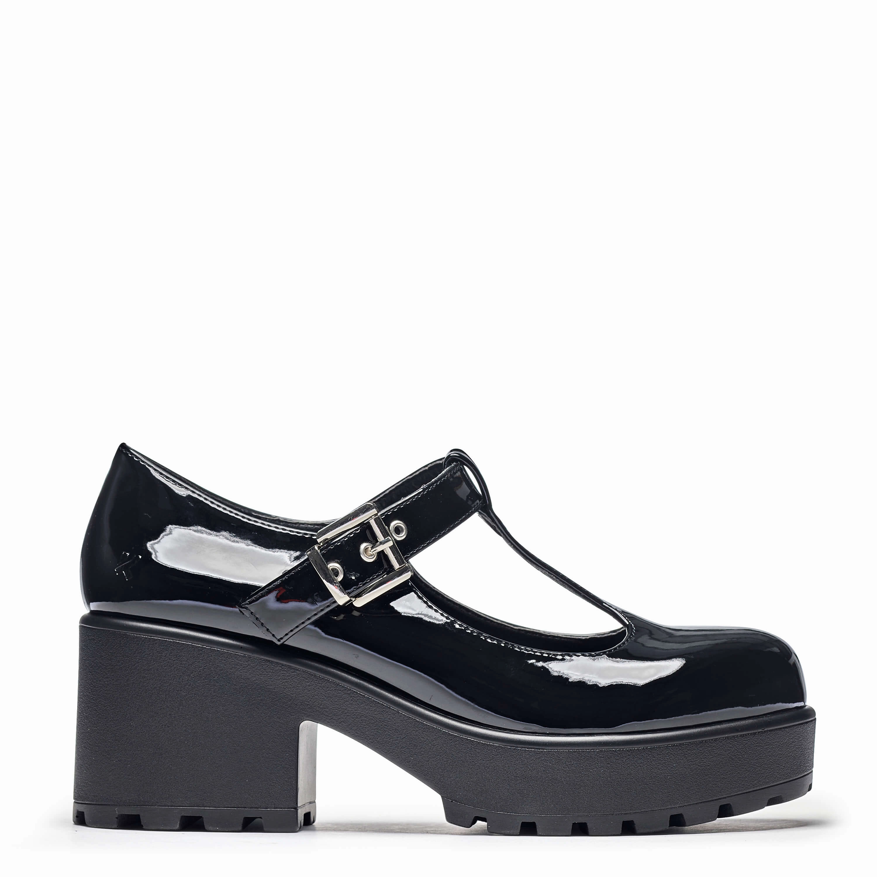 SAI Black Mary Jane Shoes 'Patent Edition' Mary Jane Shoes 80s