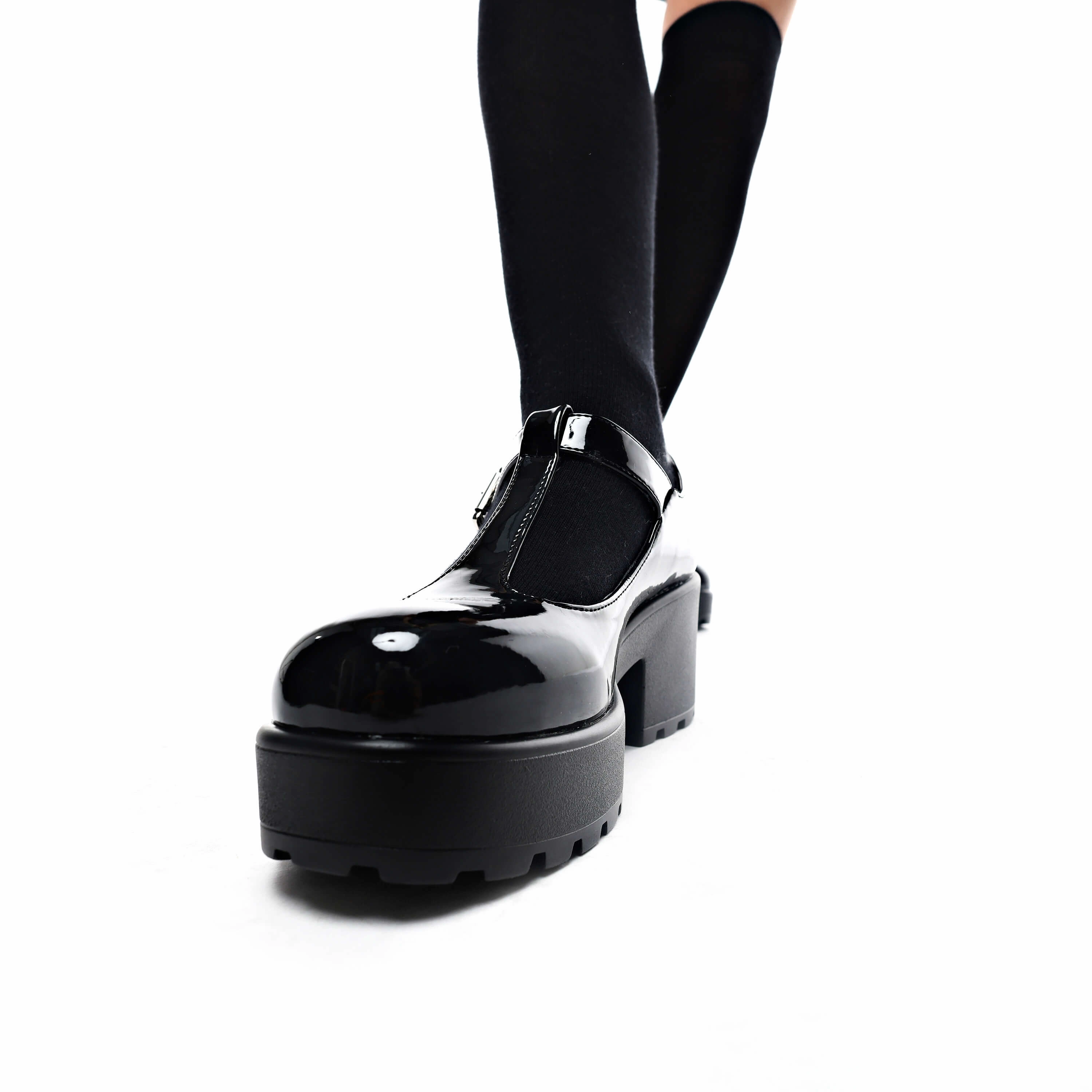 SAI Black Mary Jane Shoes 'Patent Edition' Clarks Privo Mary Jane Shoes