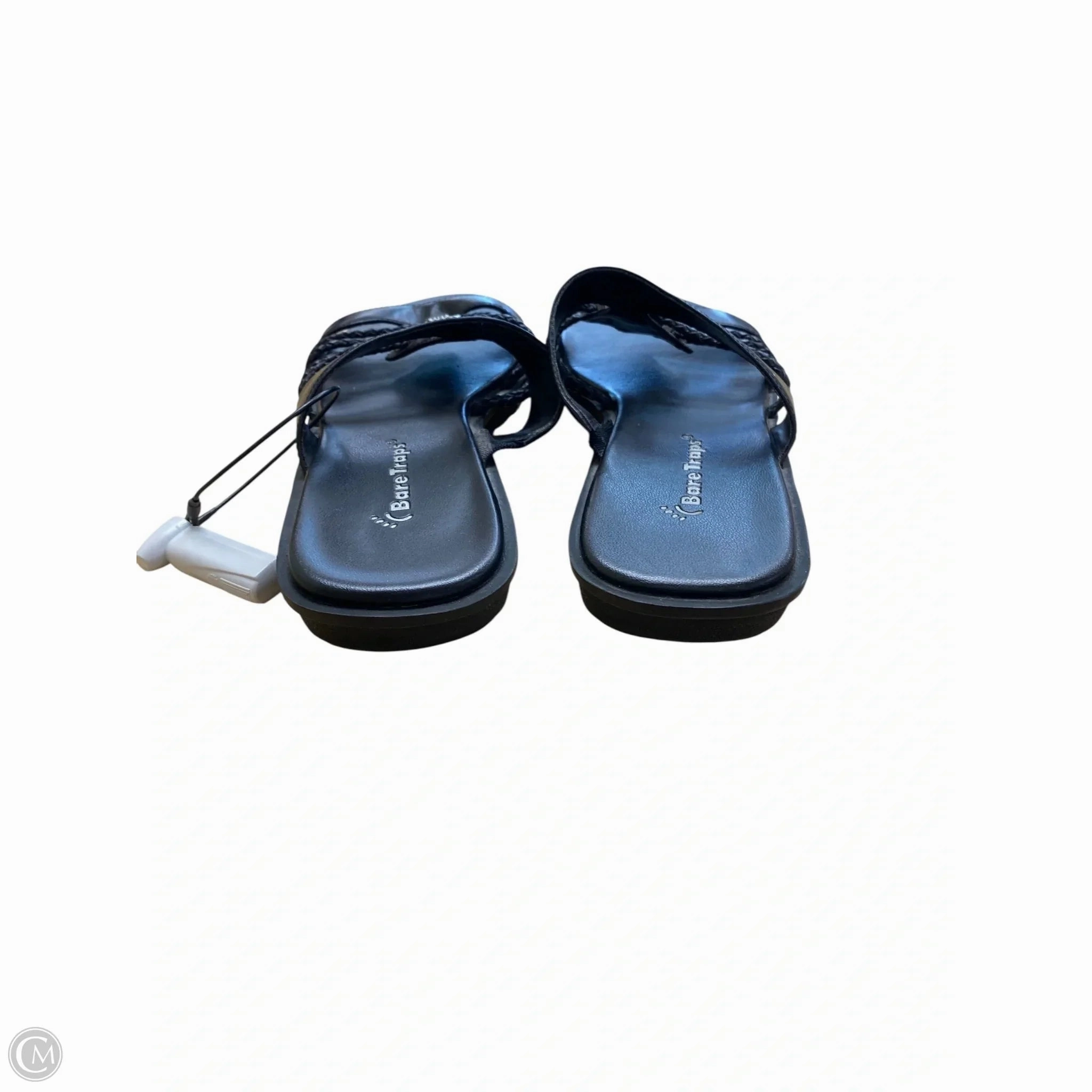 Labrador Flip Flops Sandals Flip Flops By Bare Traps In Black, Size: 6.5