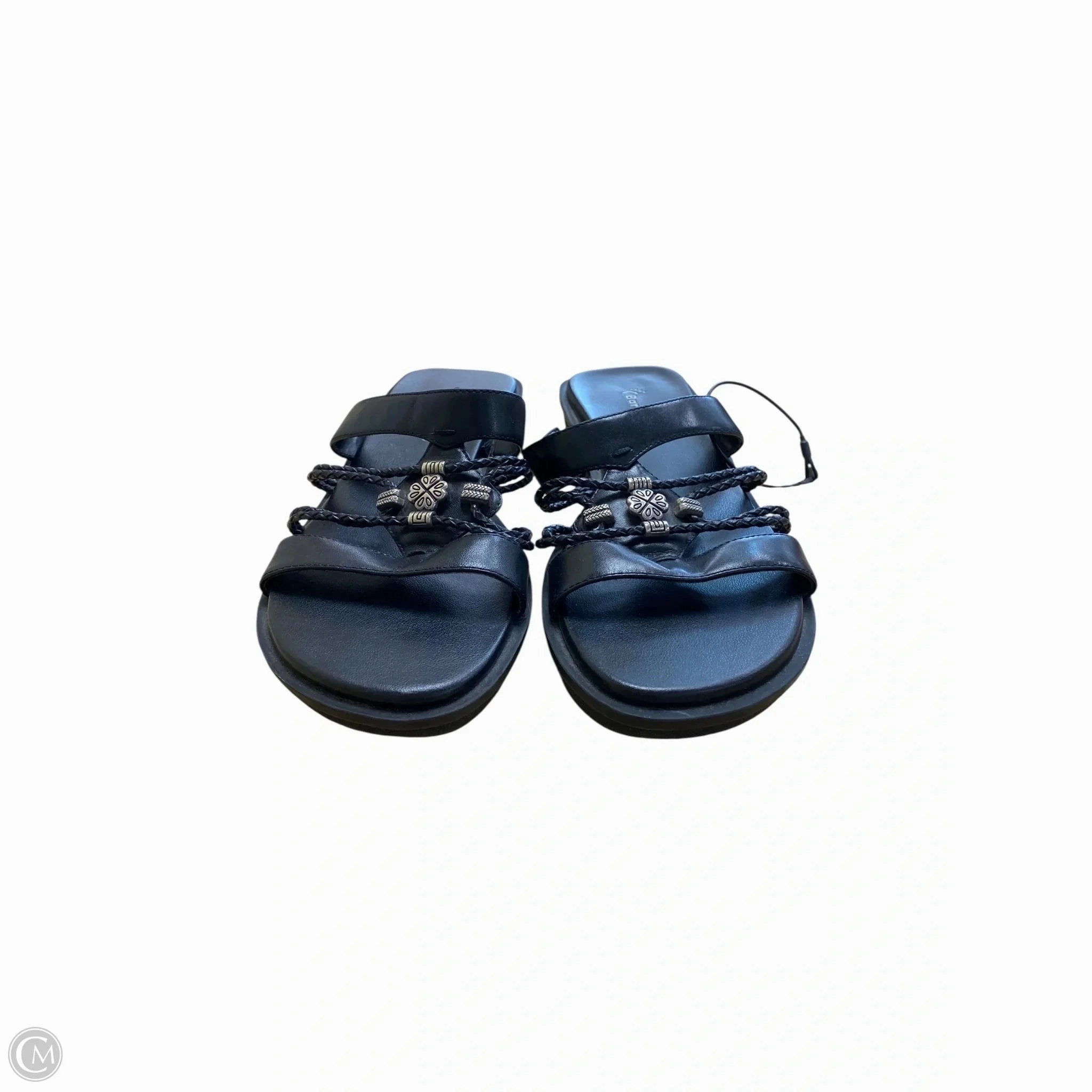 Mickey Mouse Flip Flops Sandals Flip Flops By Bare Traps In Black, Size: 6.5