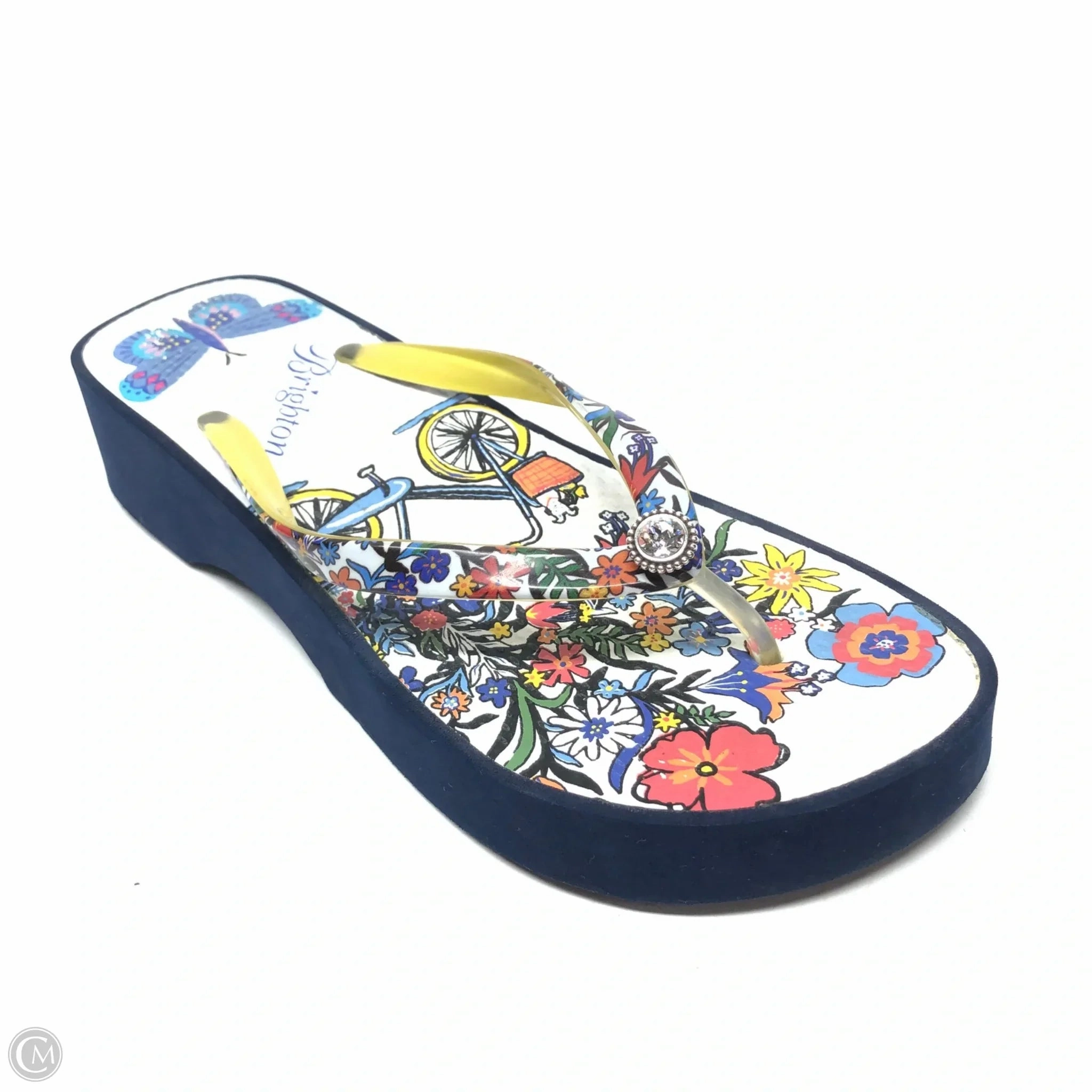 Sandals Flip Flops By Brighton In Multi-colored, Size: 6 Flip Flop Tarek