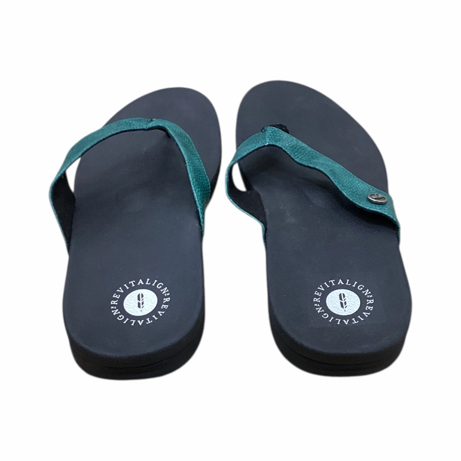 Island Flip Flops Sandals Flip Flops By Clothes Mentor In Green, Size:10