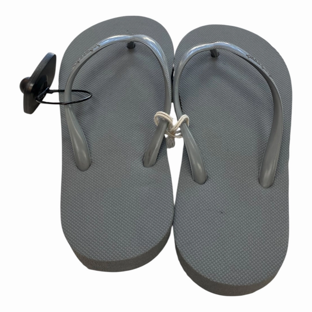 Lauren Conrad Flip Flops Sandals Flip Flops By Clothes Mentor In Grey, Size:6