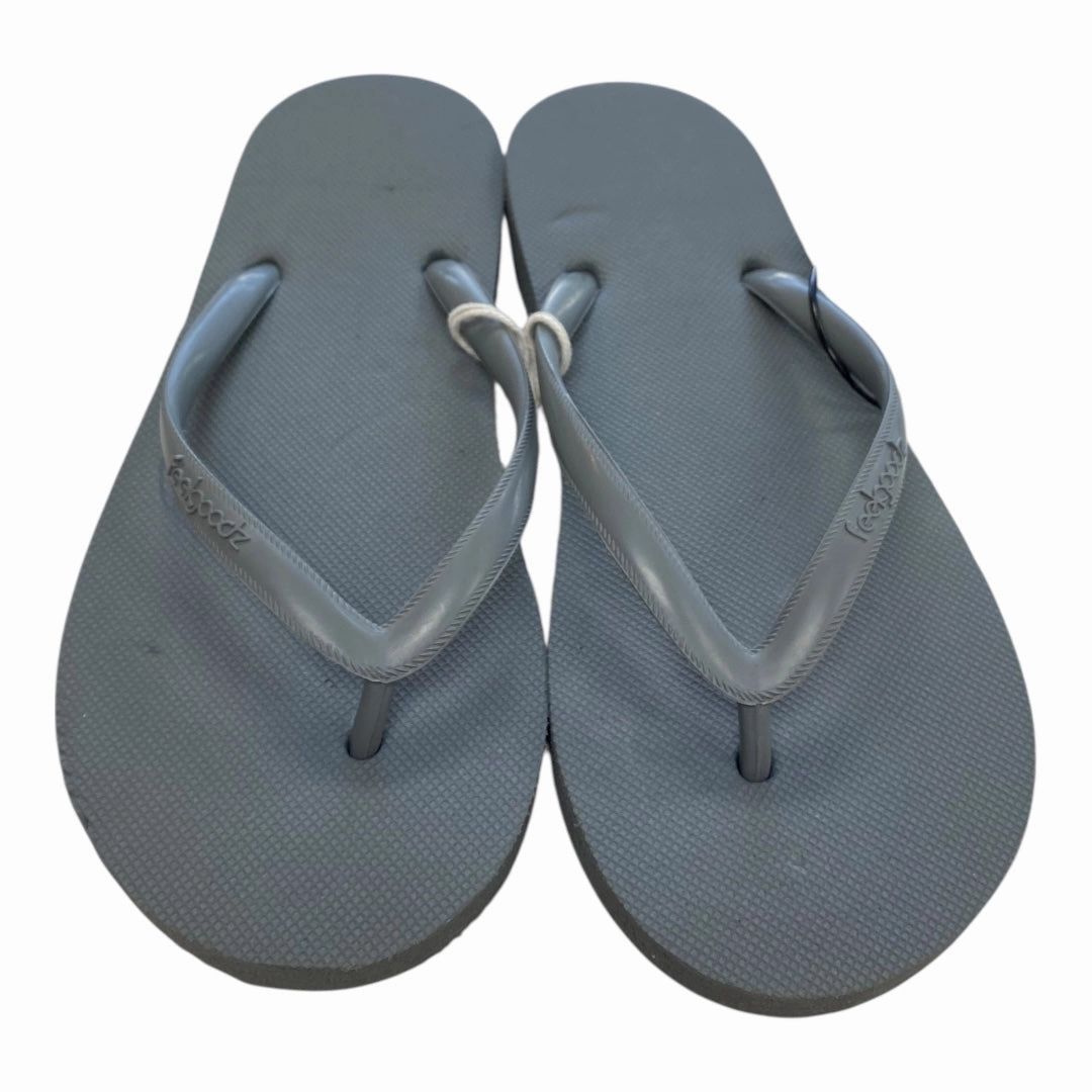 Sandals Flip Flops By Clothes Mentor In Grey, Size:6 Gel Pads For Flip Flops