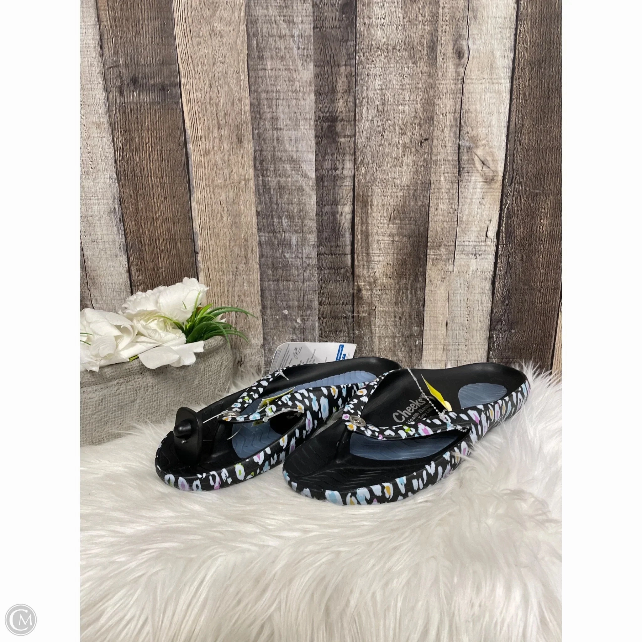 Army Pants And Flip Flops Sandals Flip Flops By Cme In Multi-colored, Size: 12