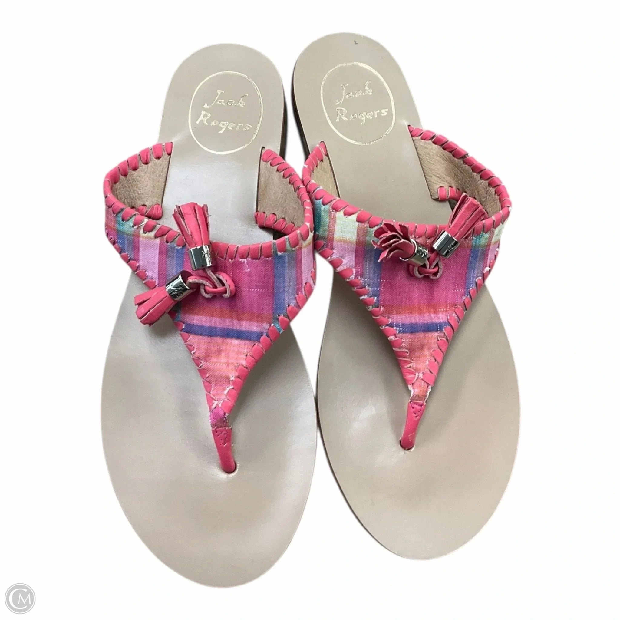 Sandals Flip Flops By Jack Rogers In Pink, Size: 8 Flip Flops Sandals New Design
