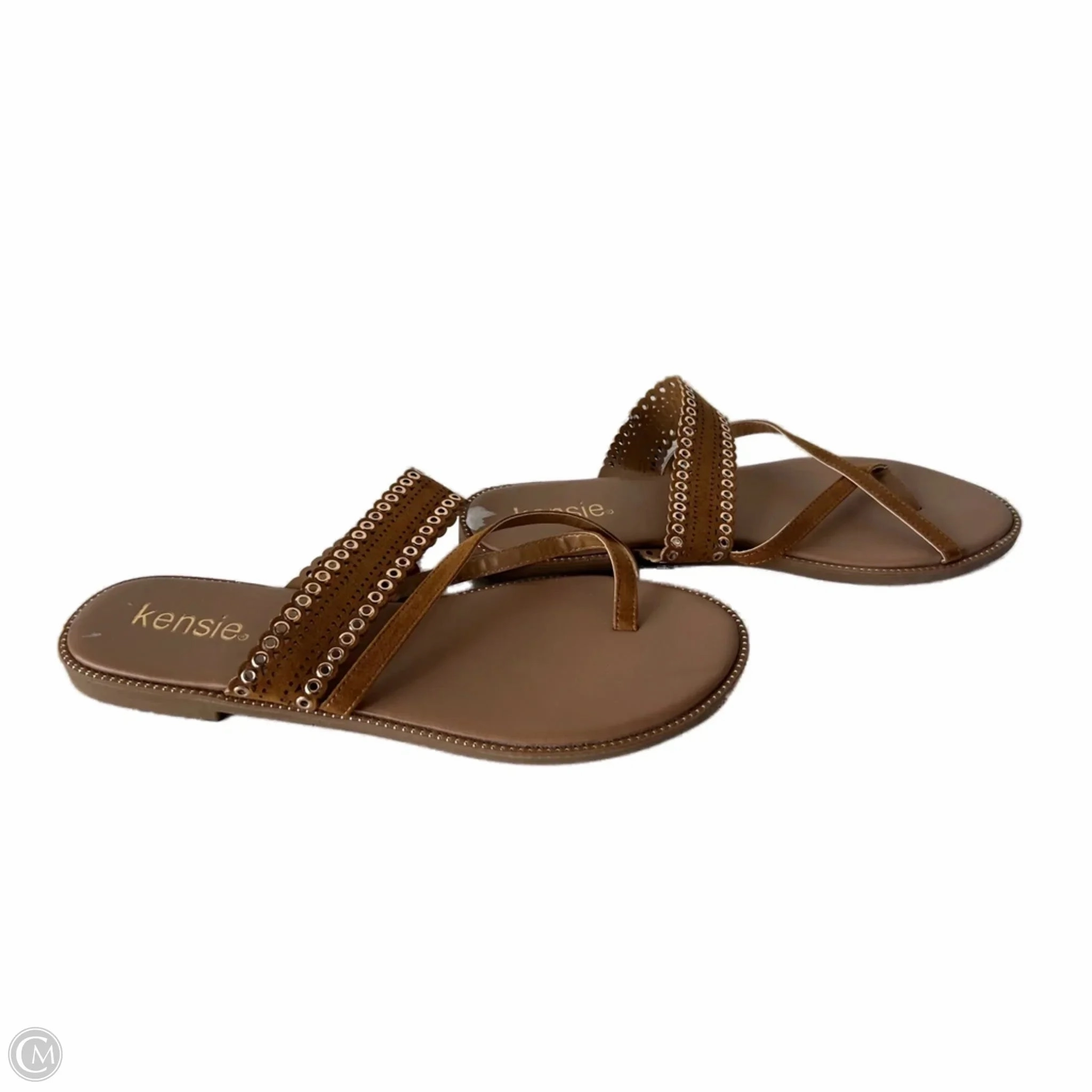Sandals Flip Flops By Kensie In Brown, Size: 10 Flip Flops Bottle Opener