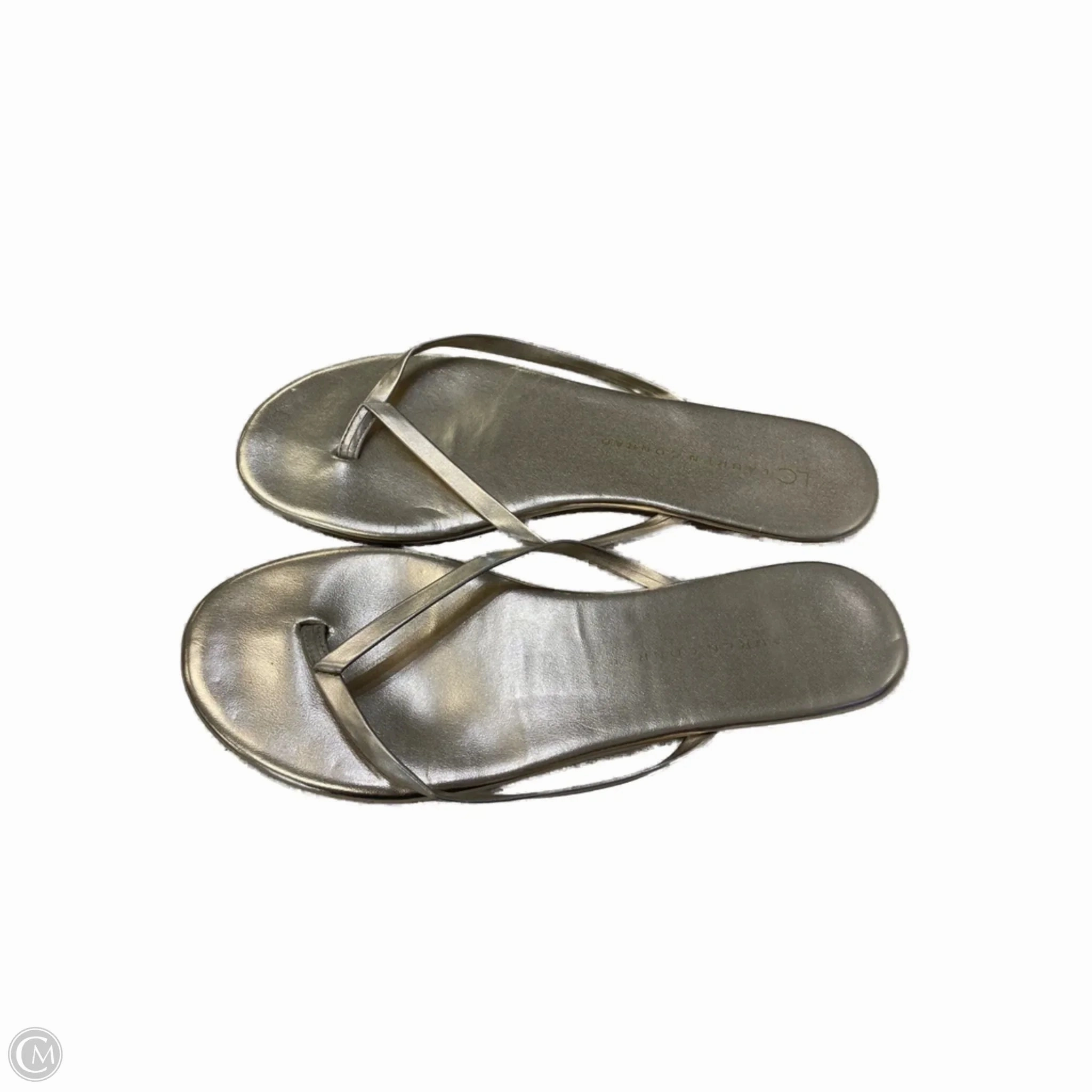 Hmong Flip Flops Sandals Flip Flops By Lc Lauren Conrad In Gold, Size: 8