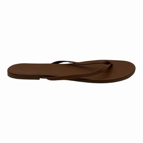 Best Way To Clean Flip Flops Sandals Flip Flops By Loft In Brown, Size:10