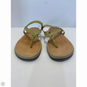 Plastic Bottle Flip Flops Sandals Flip Flops By Nurture In Lime, Size: 9