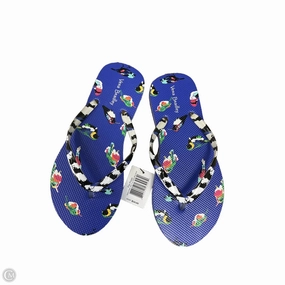 Flip Flops With Padding Sandals Flip Flops By Vera Bradley In Blue, Size: 6