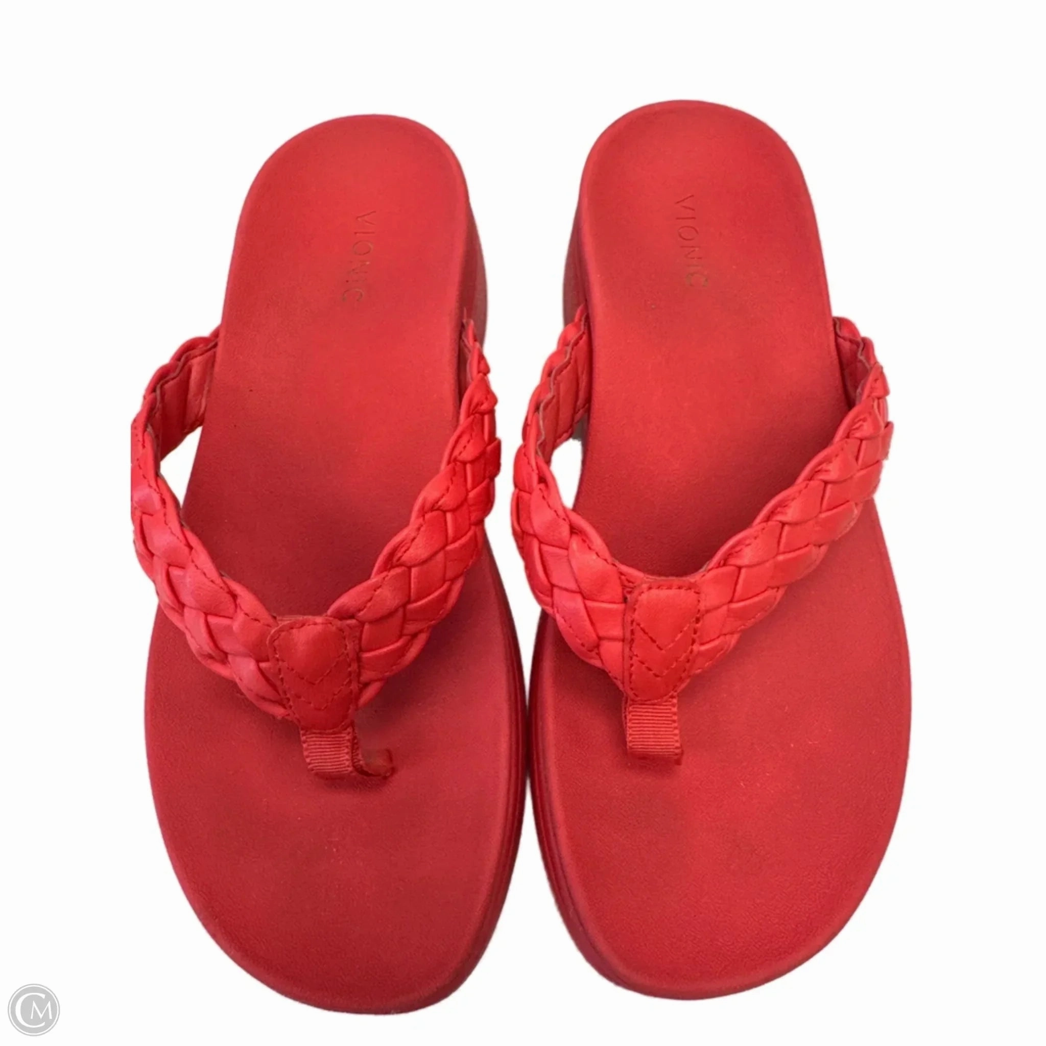 Sandals Flip Flops By Vionic In Orange, Size: 8 Academy Sports Flip Flops