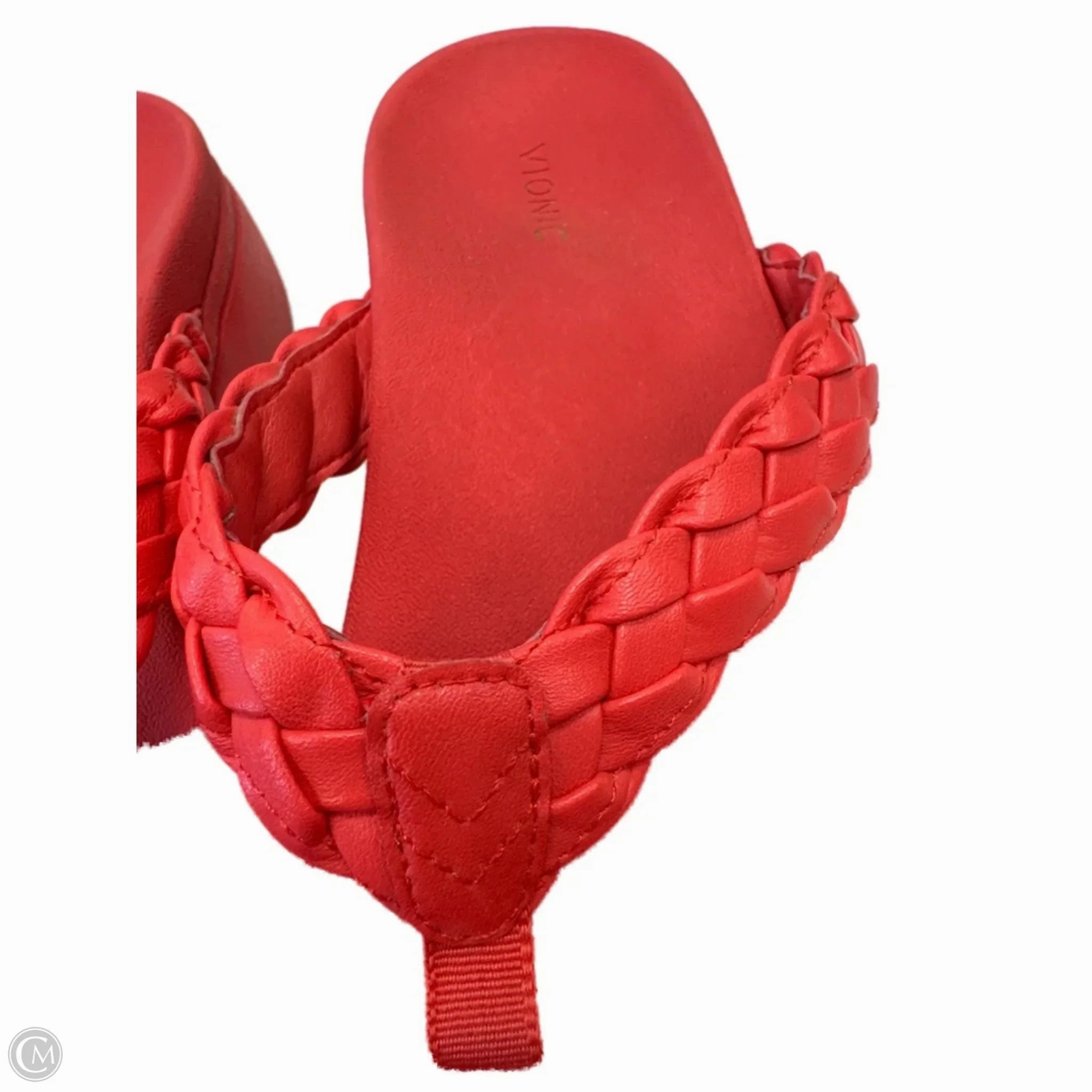 New Flip Flops Sandals Flip Flops By Vionic In Orange, Size: 8