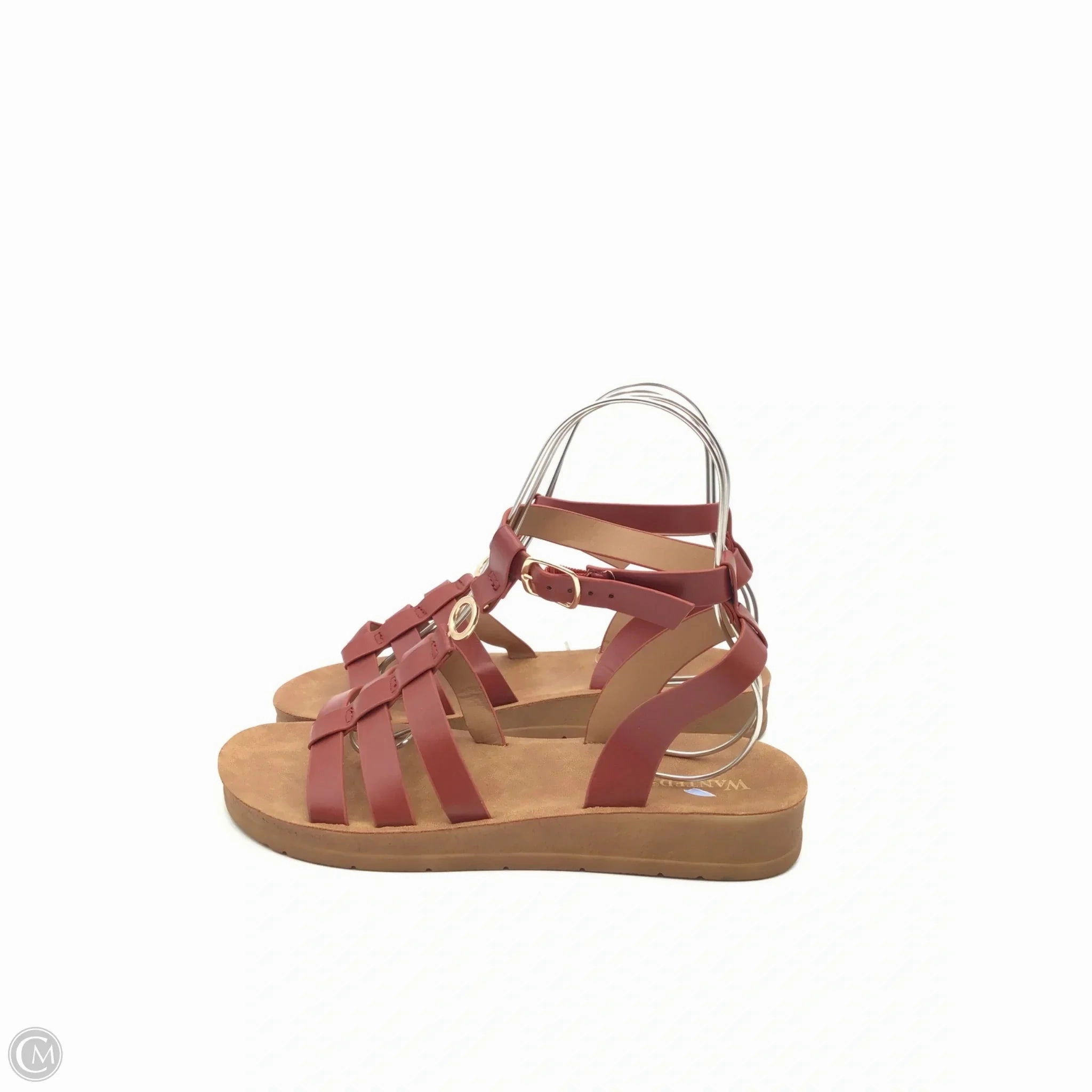 Custom Flip Flops With Photo Sandals Flip Flops By Wanted In Brown, Size: 9