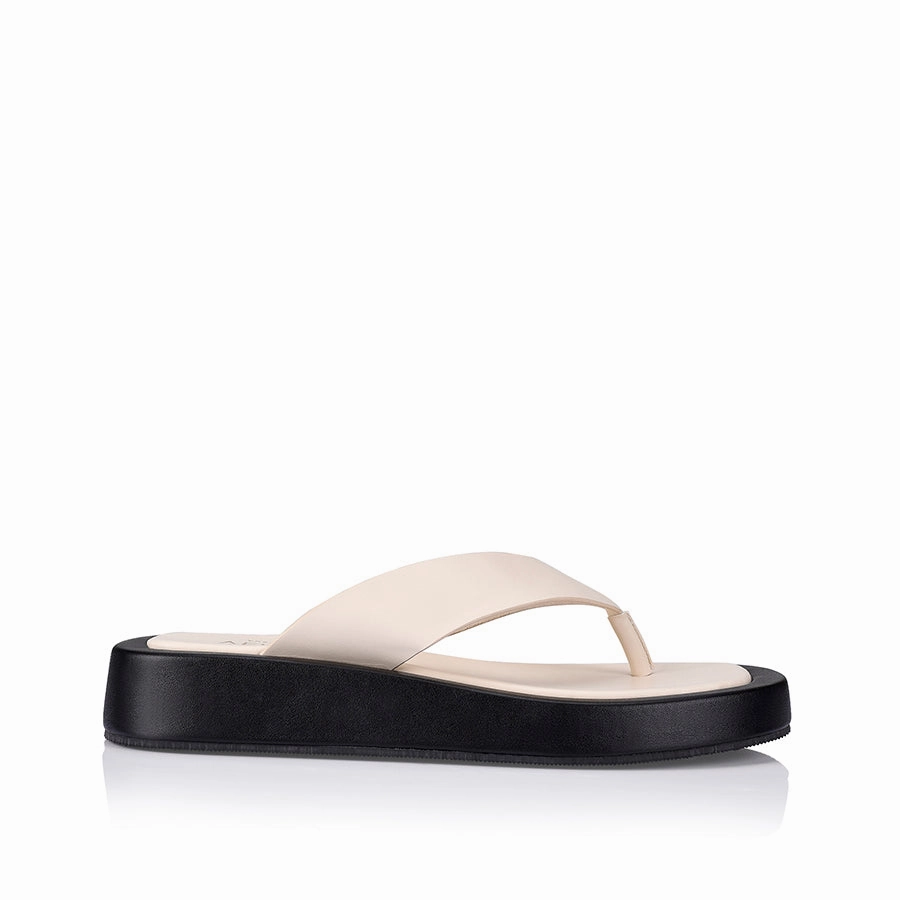 Bouncer II Flatform Thongs - Bone Smooth Sr Flip Flop Truth Table