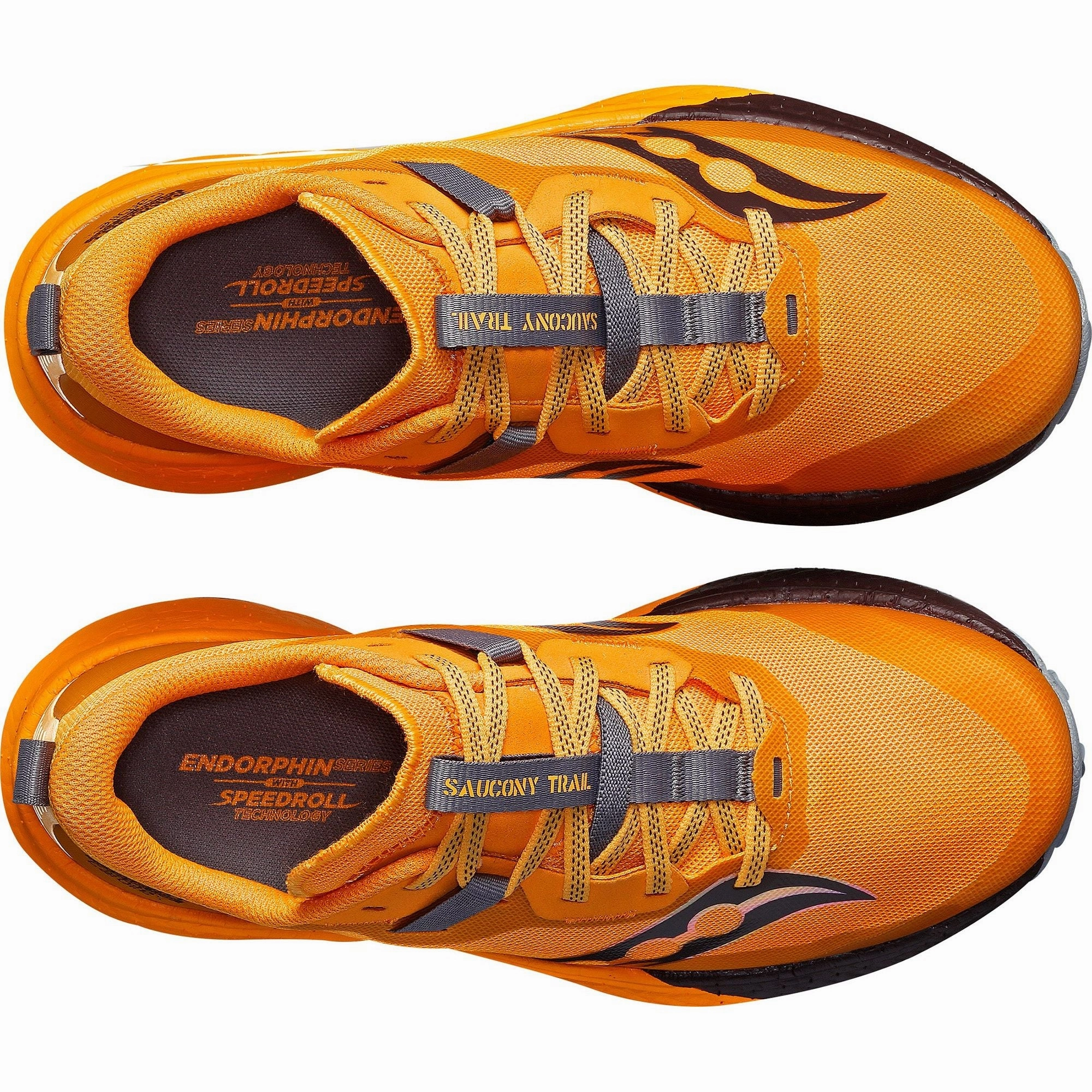 Trail Running Shoes Grip Saucony Endorphin Edge Womens Trail Running Shoes - Orange