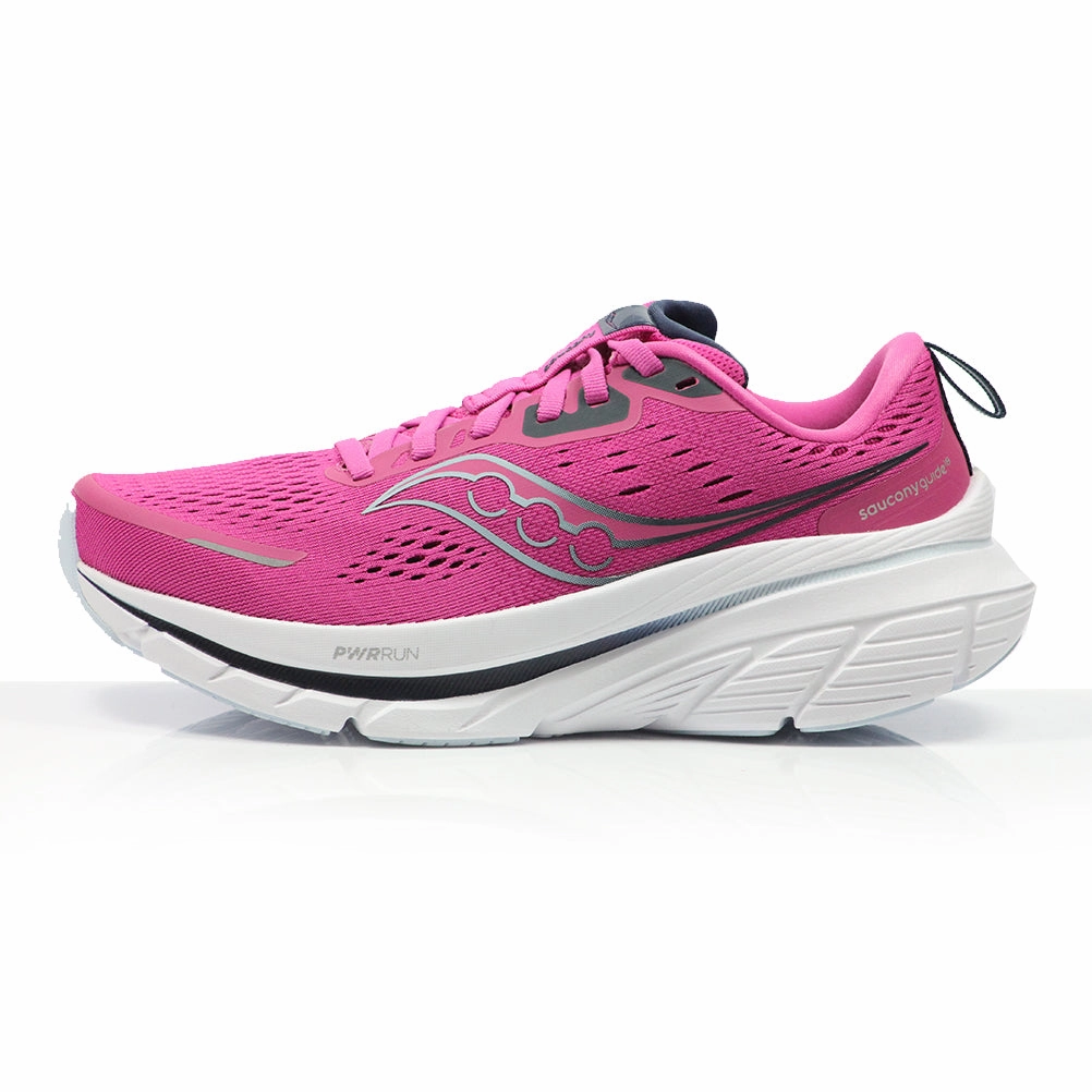 Duma 6 Running Shoes Saucony Guide 18 Women's Running Shoe - Fuchsia/Navy