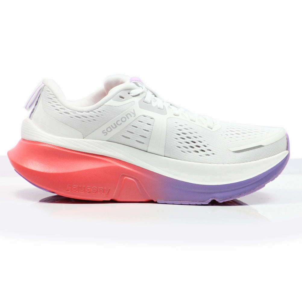 Running Shoe Geeks Reddit Saucony Guide 18 Women's Running Shoe - White/Crocus