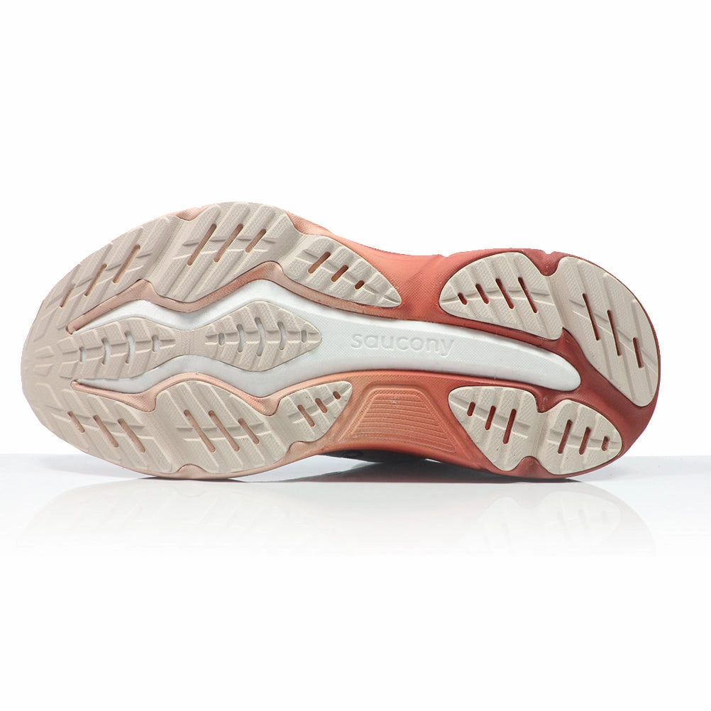 Saucony Hurricane 25 Women's Running Shoe - White/Cameo Vapor Maxes Running Shoes