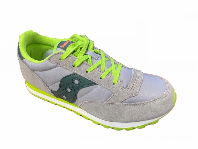Saucony Original scarpa sneakers da ragazzo Jazz SY58793 grigio Salsa Dance Sneakers