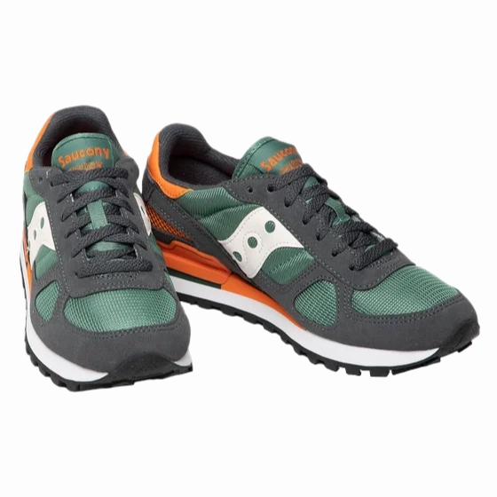 Seavees Sneakers Saucony Original Shadow sneaker bassa S2108-806 dark grey-green