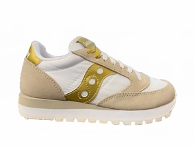 Barkley Sneakers Saucony Originals scarpa sneakers da donna Jazz Original S1044-611 bianco-oro