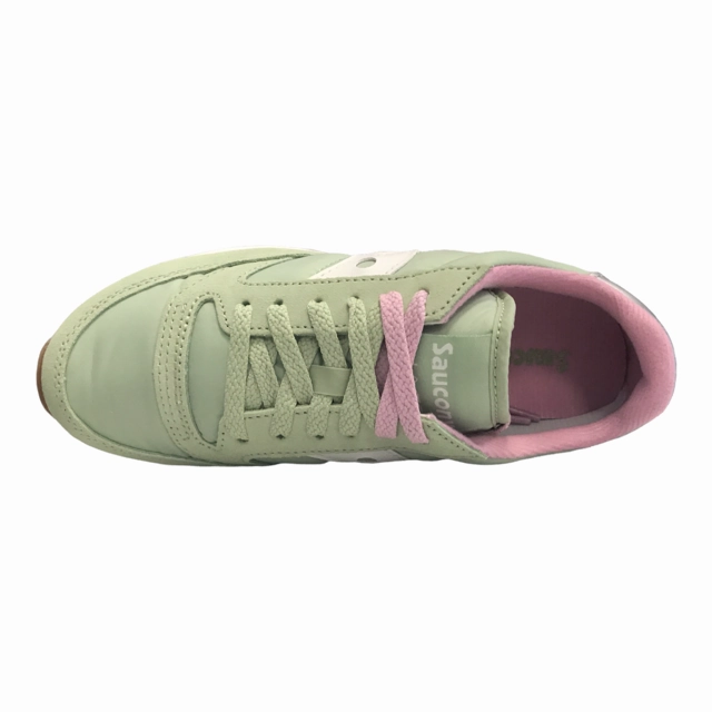 Deion Sneakers Saucony Originals sneakers da donna Jazz Original S1044-645 green-white