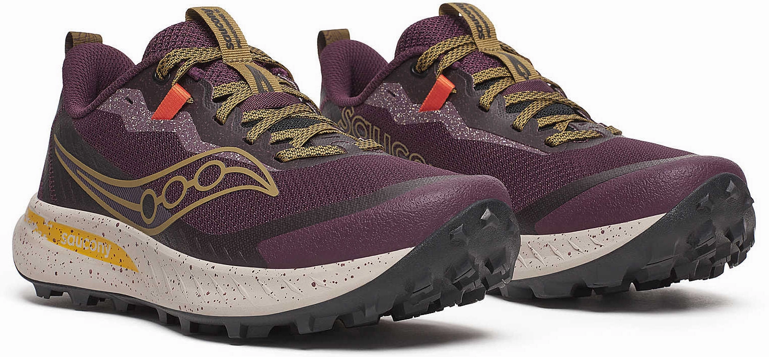 Best Off Running Shoes Saucony Peregrine 15 Womens Trail Running Shoes - Red