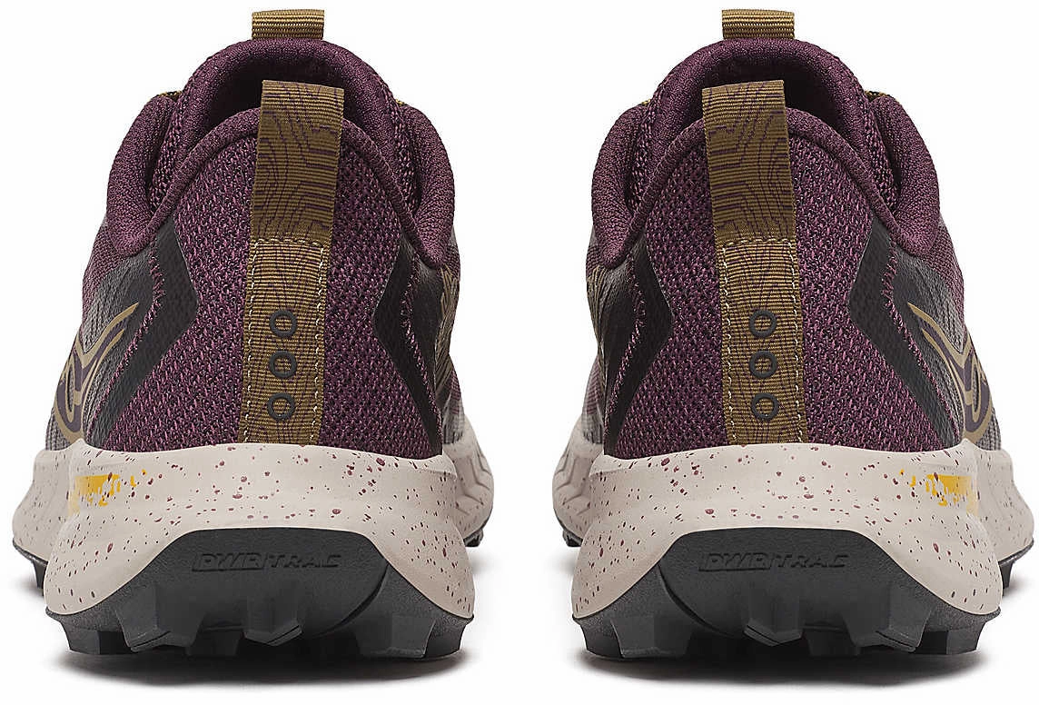 Saucony Peregrine 15 Womens Trail Running Shoes - Red High Ankle Trail Running Shoes