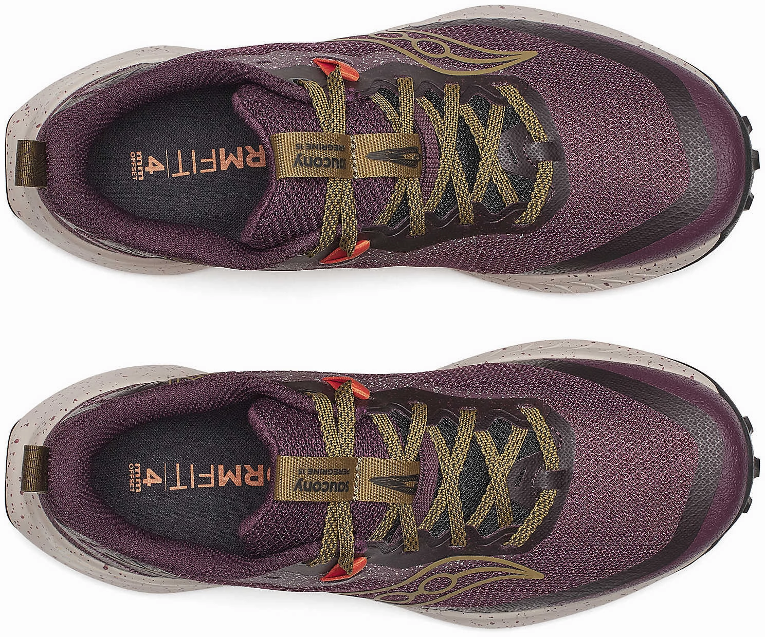 Best Running Shoes For Trails Saucony Peregrine 15 Womens Trail Running Shoes - Red