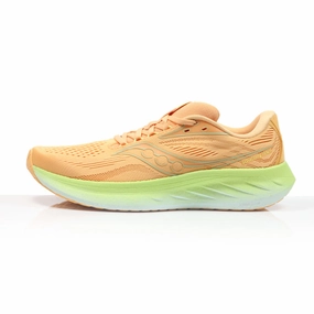 Saucony Ride 18 Women's Running Shoe - Peach/Sunny Hoka Bondi 8 Running Shoes