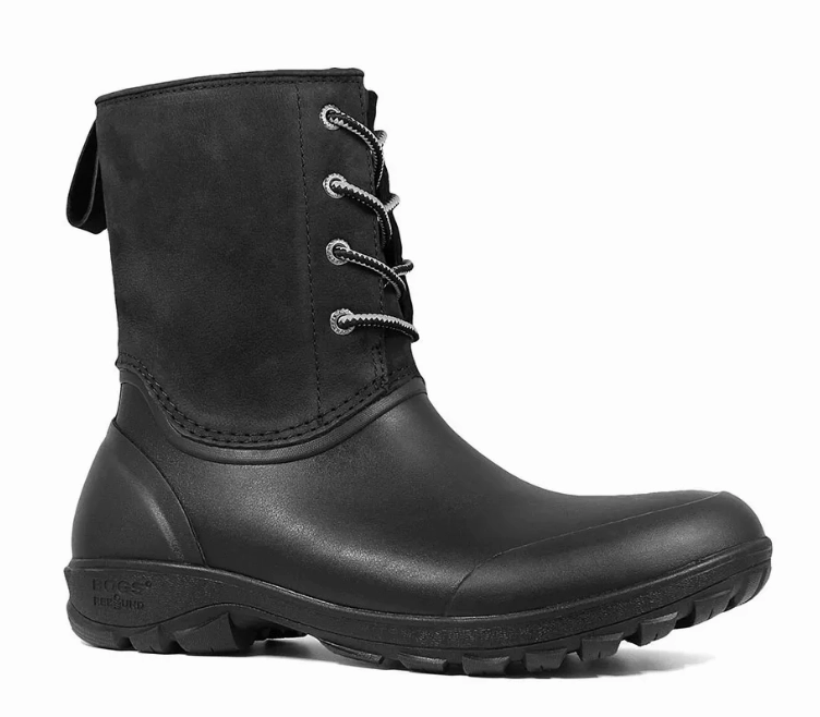 Modern Snow Boots Sauvie Snow Leather - Men's Winter Boots | Bogs