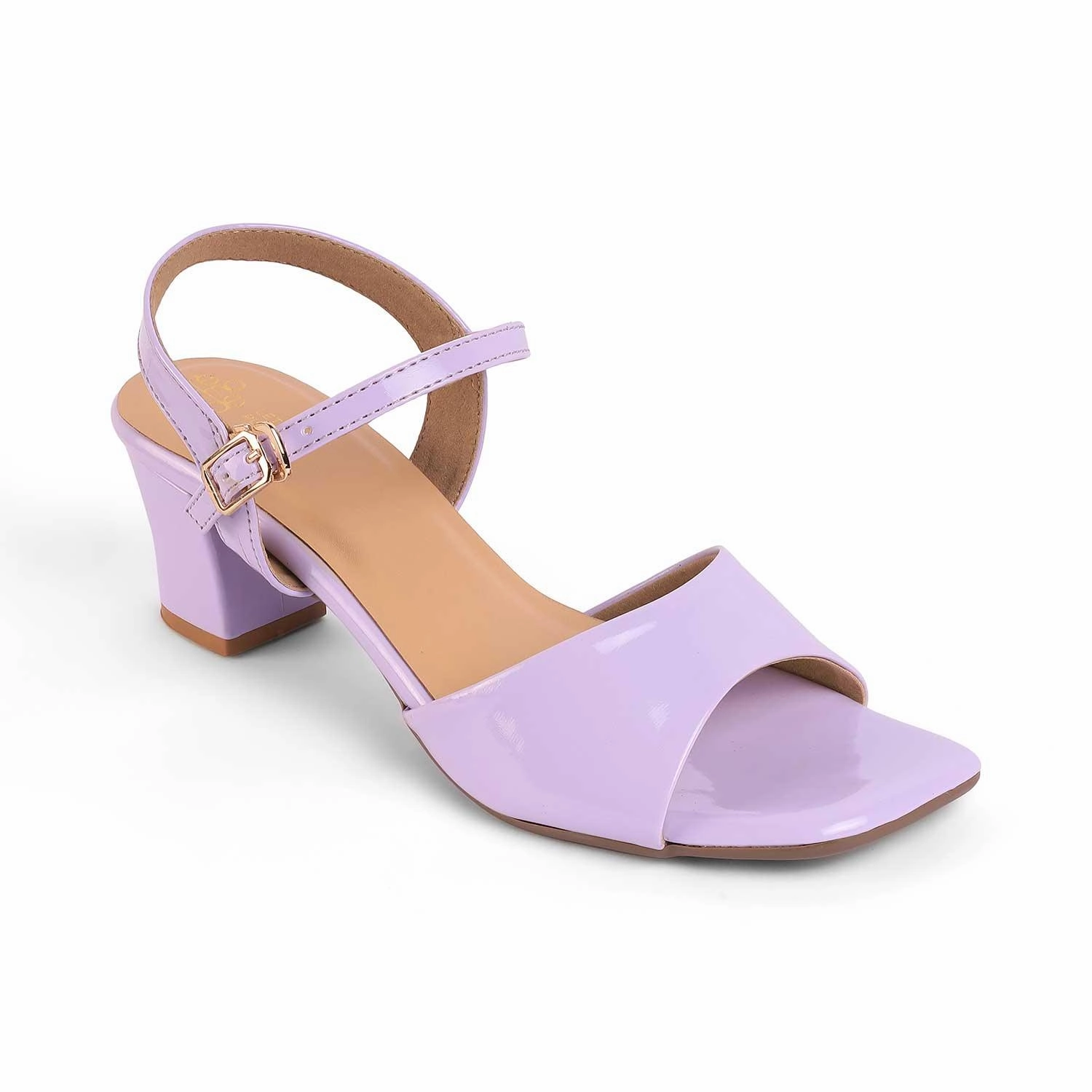 Tresmode Solor Lilac Women's Casual Block Heel Sandals Ecco Shoes Sandals