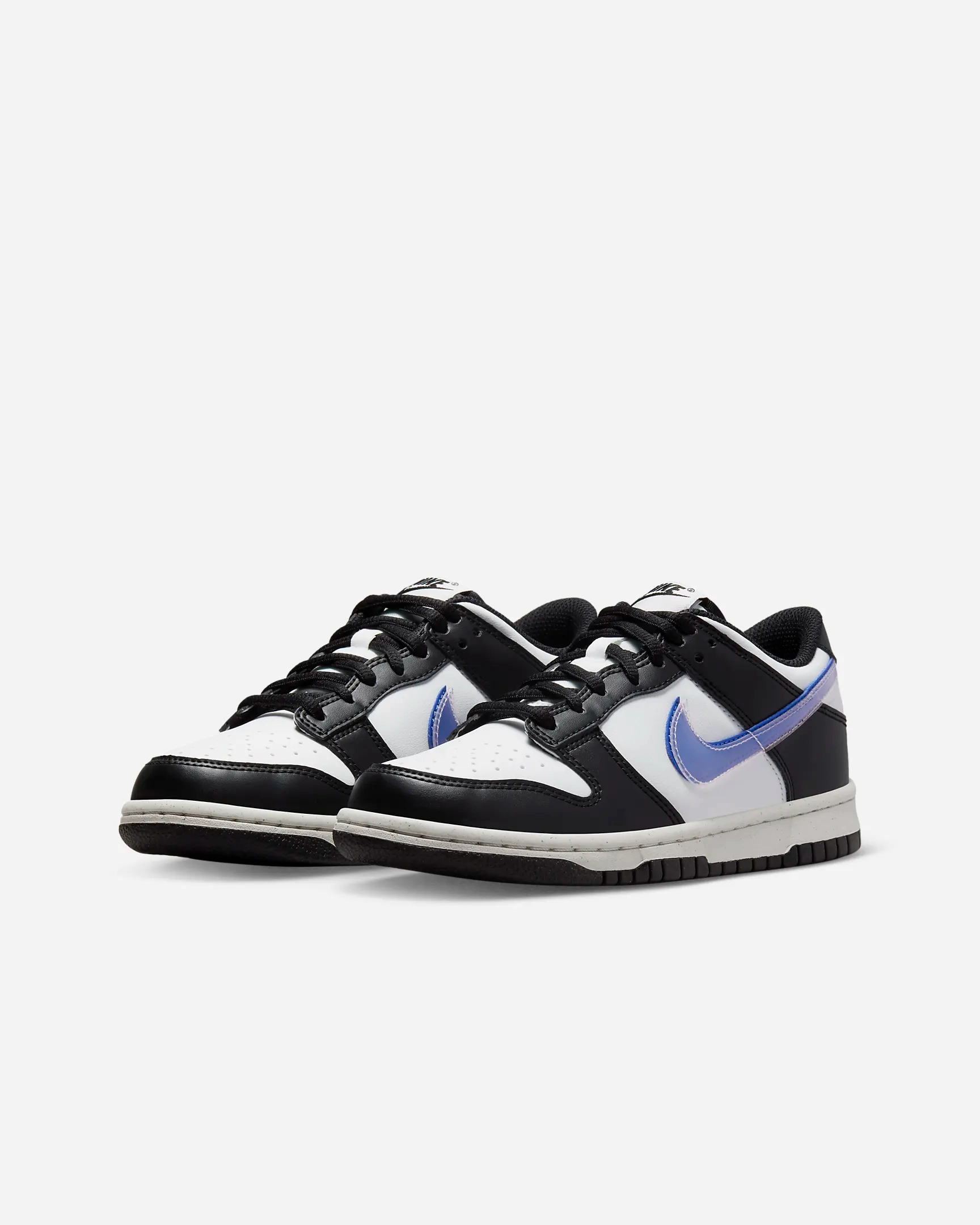 Nike Kid's Dunk Low Next Nature Shoes - Black / Hyper Royal / Summit Nike Shoes Draw