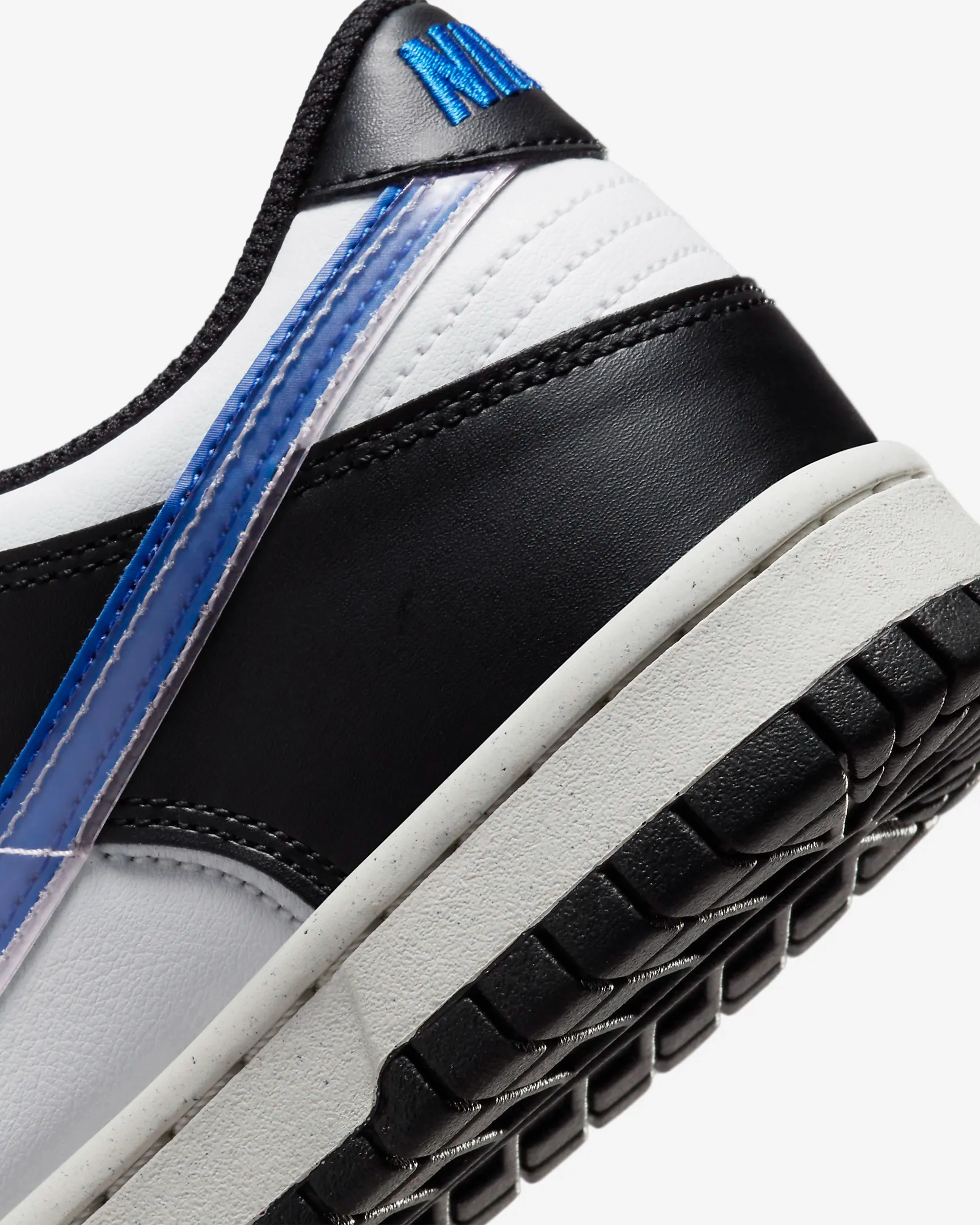 Nike Football Shoes Nike Kid's Dunk Low Next Nature Shoes - Black / Hyper Royal / Summit