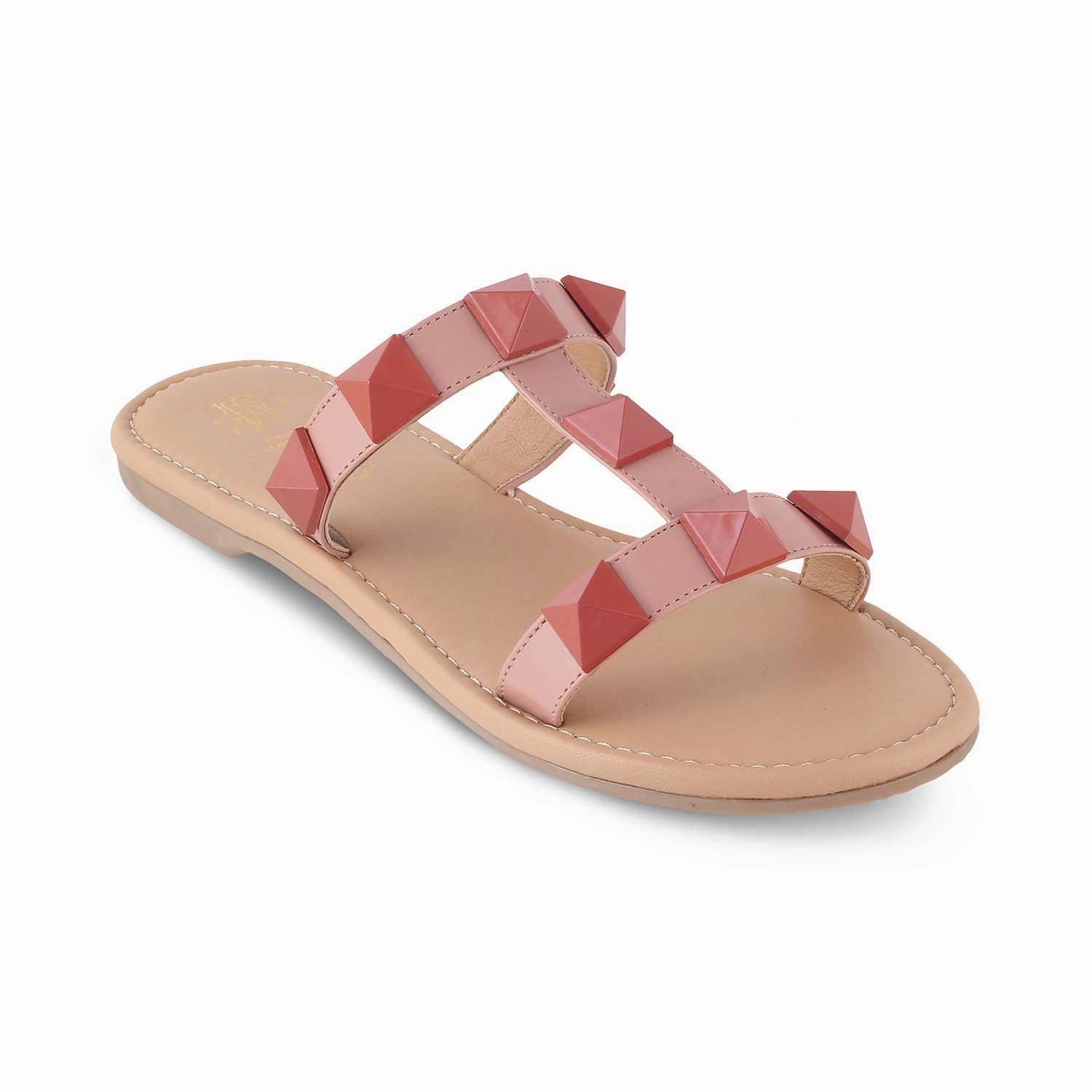 The Rio Pink Women's Dress Flats Tresmode Aesthetic Flat Shoes