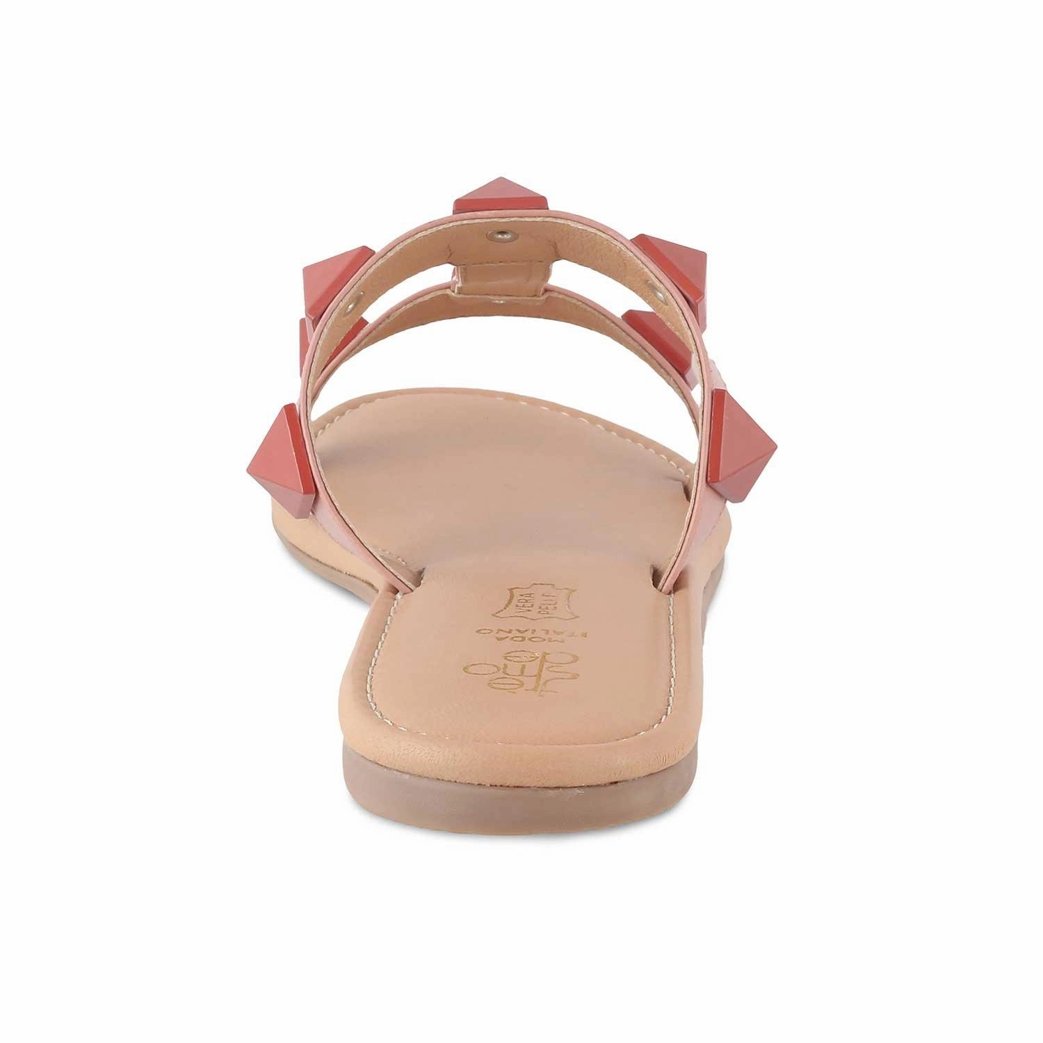 The Rio Pink Women's Dress Flats Tresmode Flat Winter Wedding Shoes