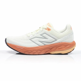 New Balance Fresh Foam X 860v14 Women's Running Shoe - White/Orange Best Stability Running Shoe