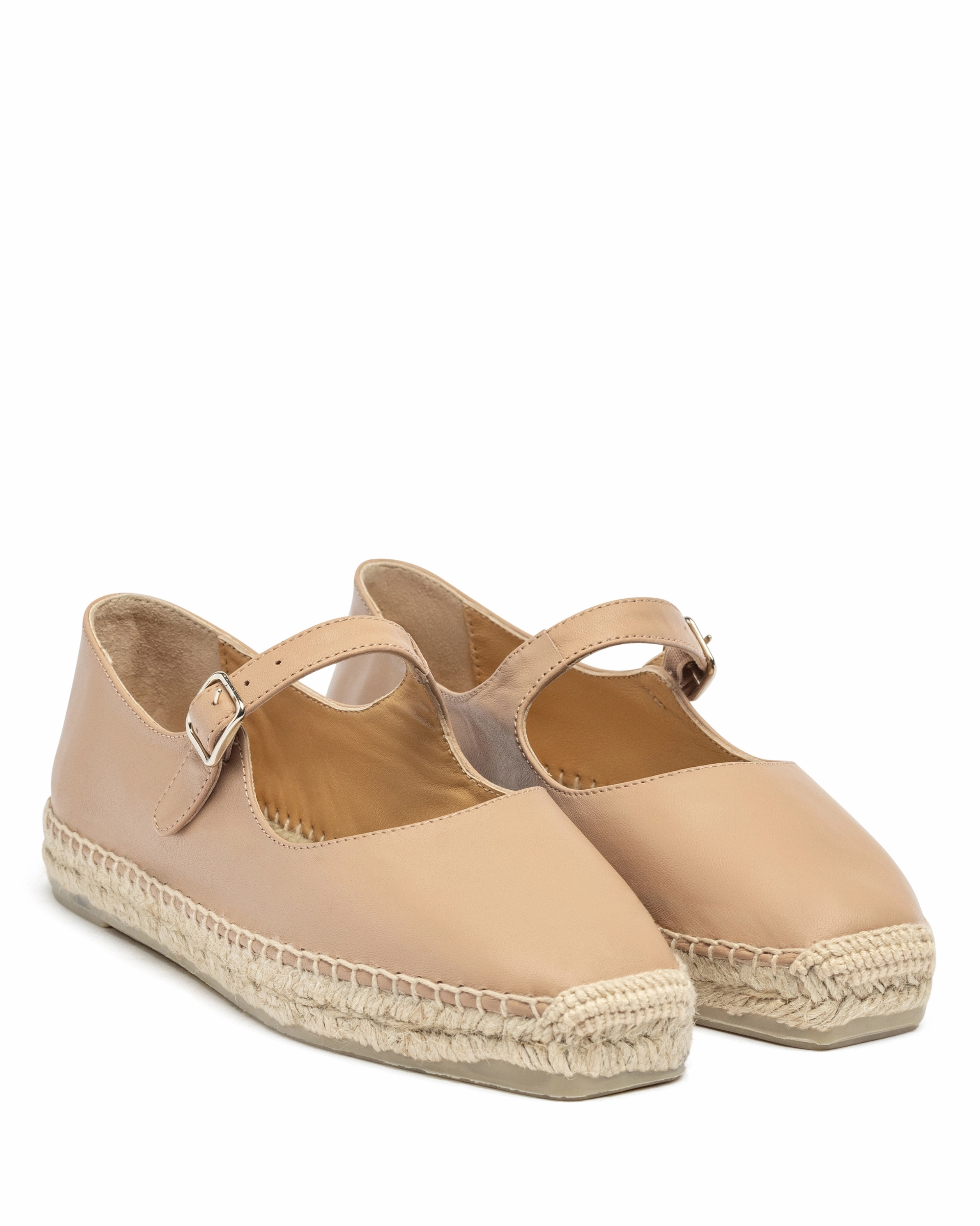 Weston Espadrilles Pepa Mary Jane Nude Espadrille