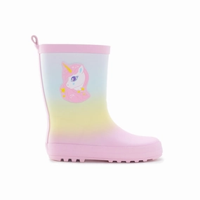 Rainbow Rain Boots EUGENIE