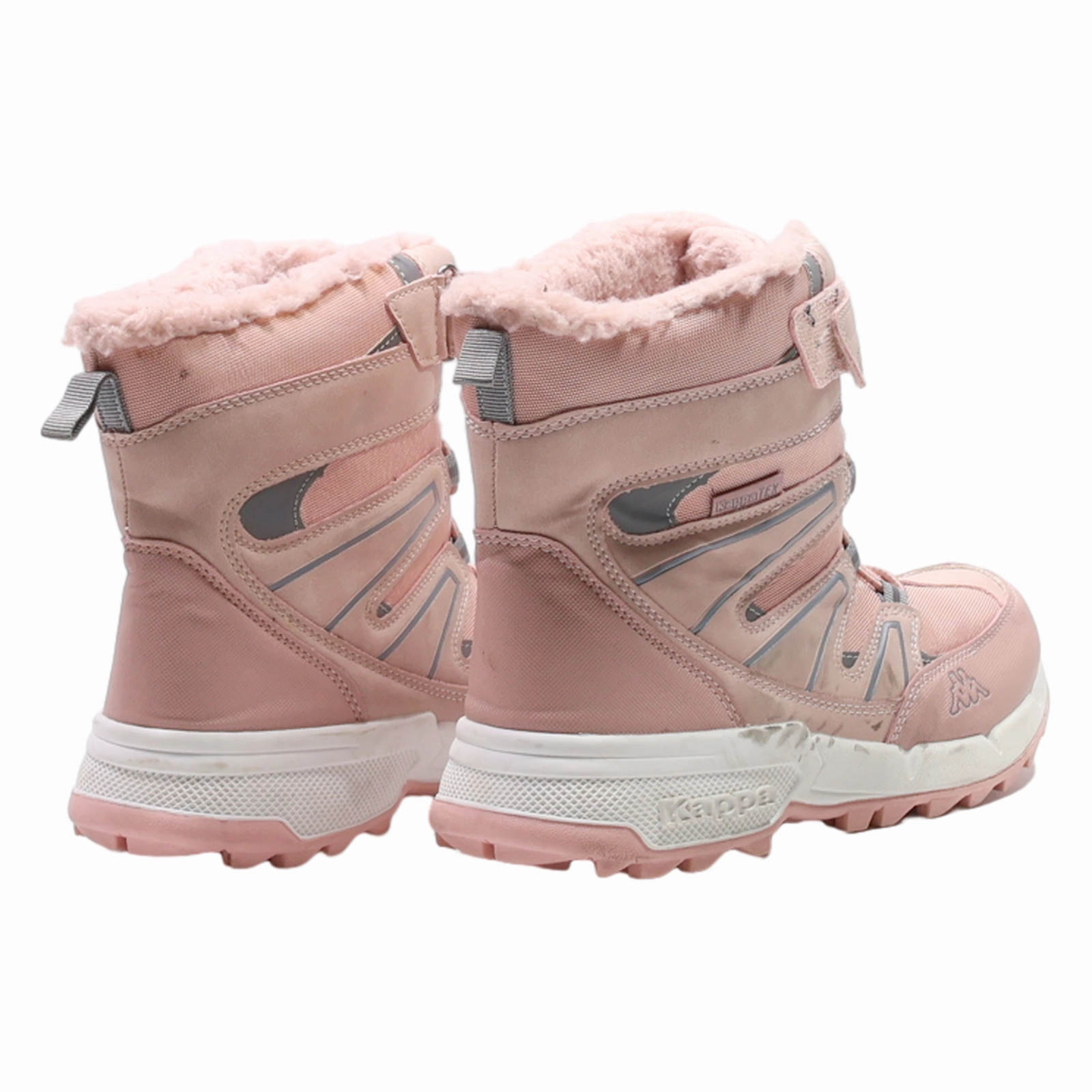 Snow Boots 12 KAPPA Snow Boots Pink Synthetic Womens UK 5