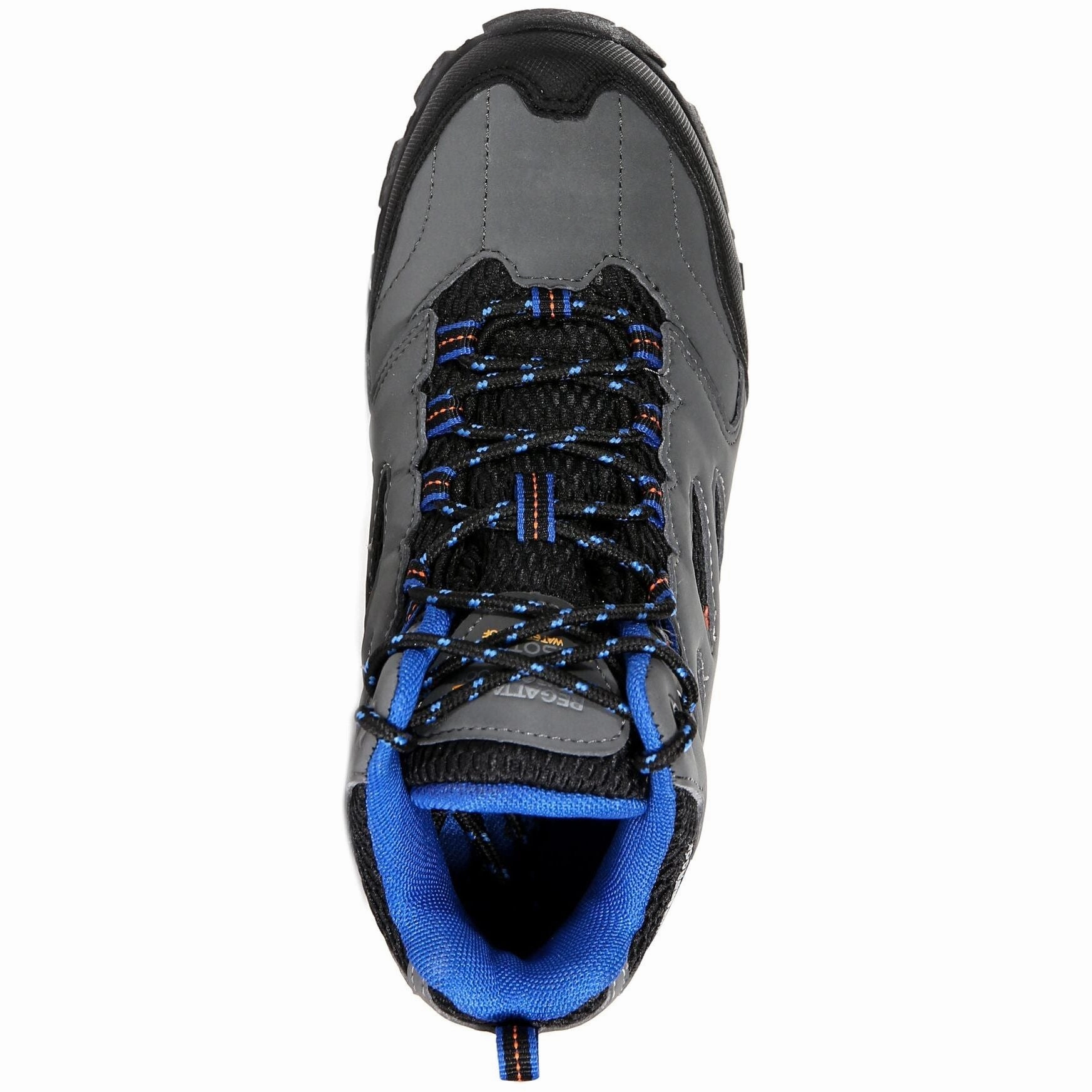 Hiking Boots Material Regatta Holcombe Mid Waterproof Junior Walking Boots - Grey