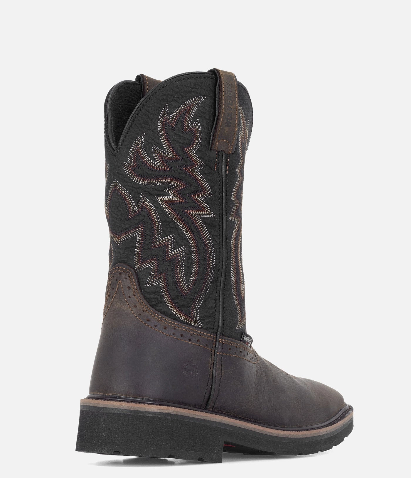 Silverado Boots Wolverine Rancher Square Toe Waterproof Wellington Boot - Men