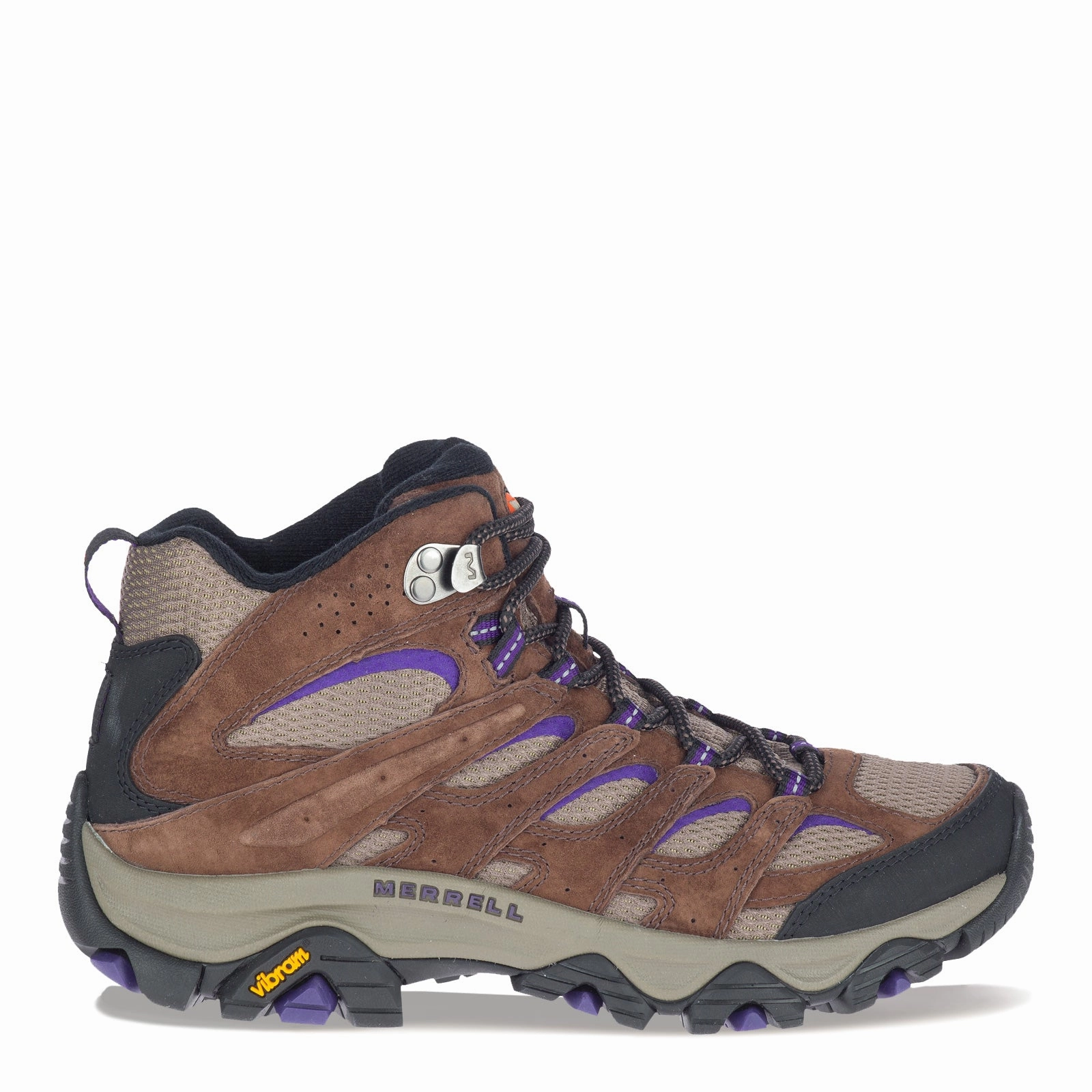 Women's Merrell, Moab 3 Mid Hiking Boot - Wide Width Cloudrock 2 Waterproof Hiking Boots