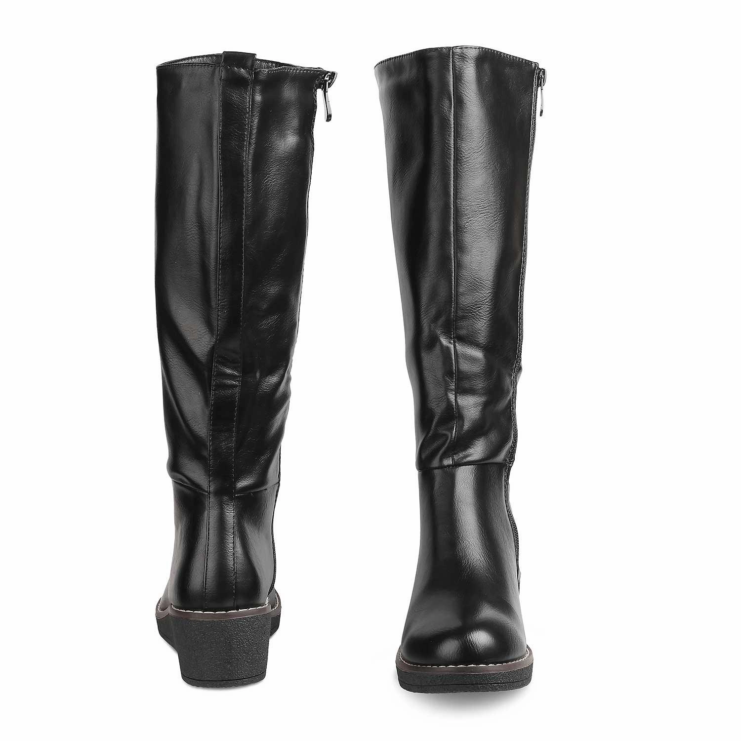 The Alavus Black Women's Knee-length Boots Tresmode Sorel Boots Joan